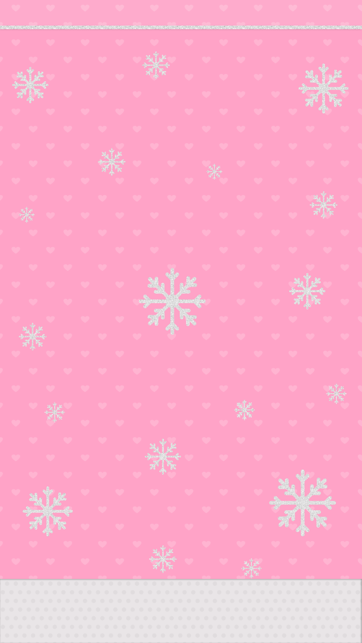 Cute Pink snowflakes christmas wallpaper. Wallpaper iphone christmas, Christmas wallpaper iphone cute, Christmas wallpaper