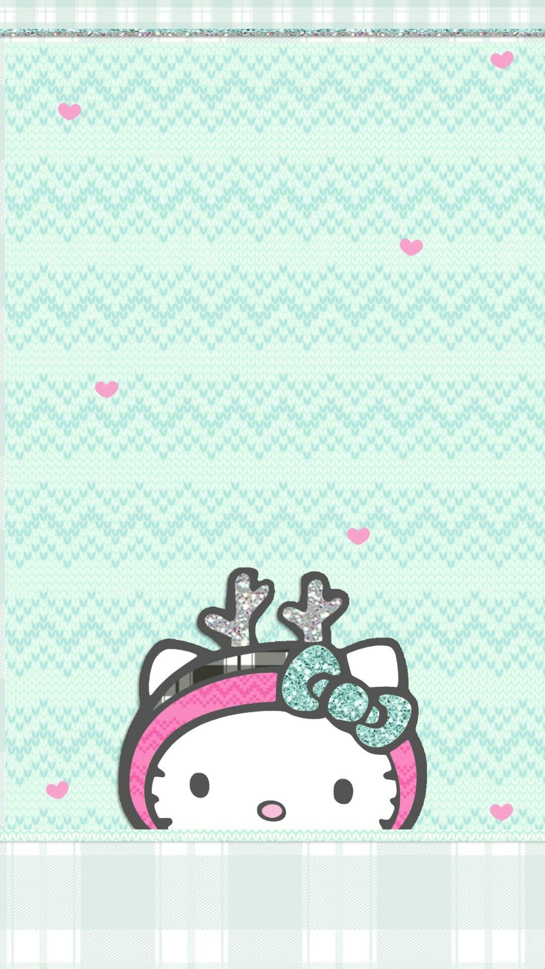 Hello Kitty Christmas Background
