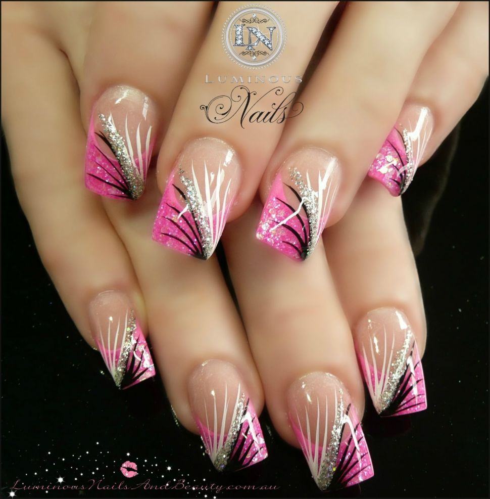 Pink Nails E29886nailse29886 Wallpaper Nail Art Design Art Glitter Design Wallpaper & Background Download