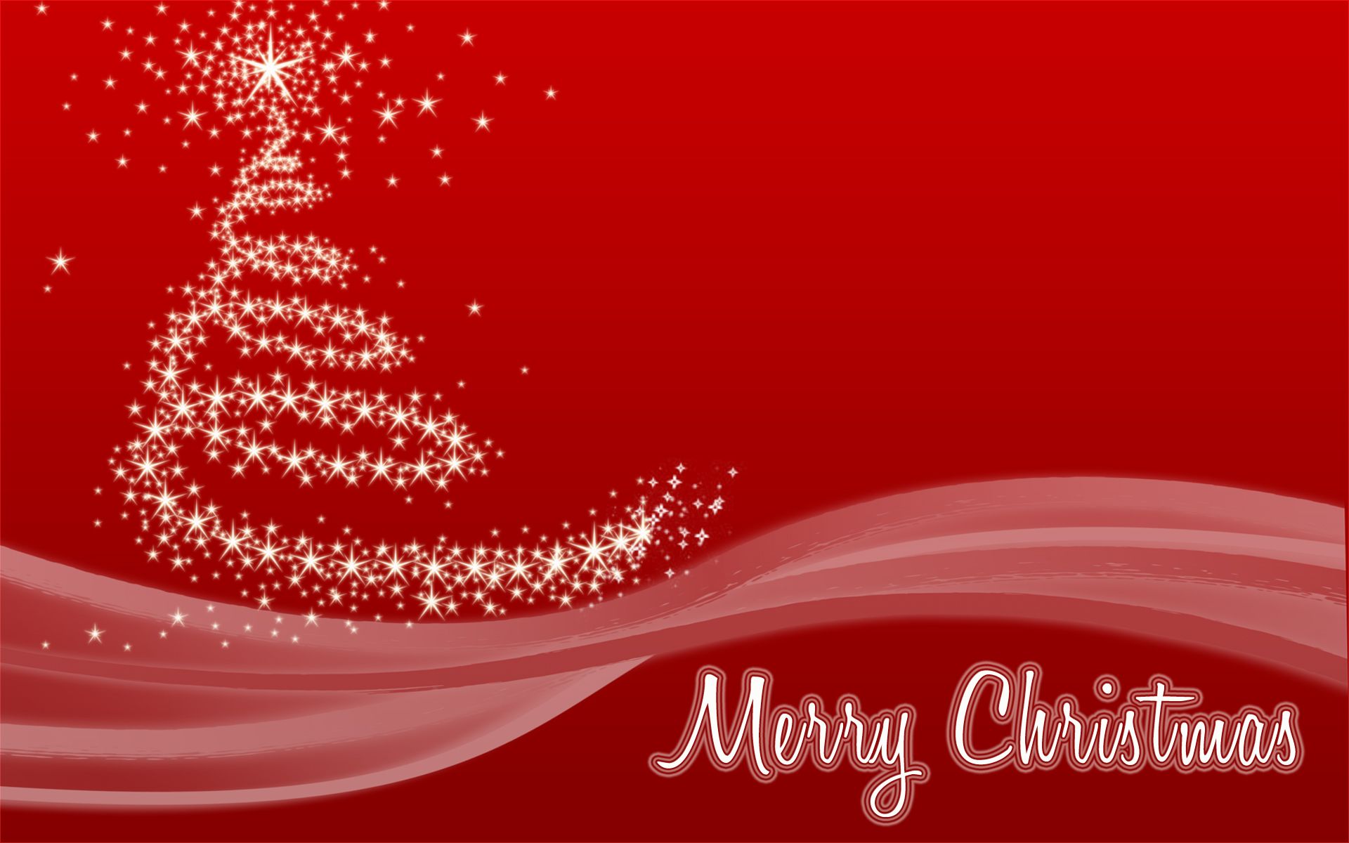 Merry Christmas Tree Wallpaper free download