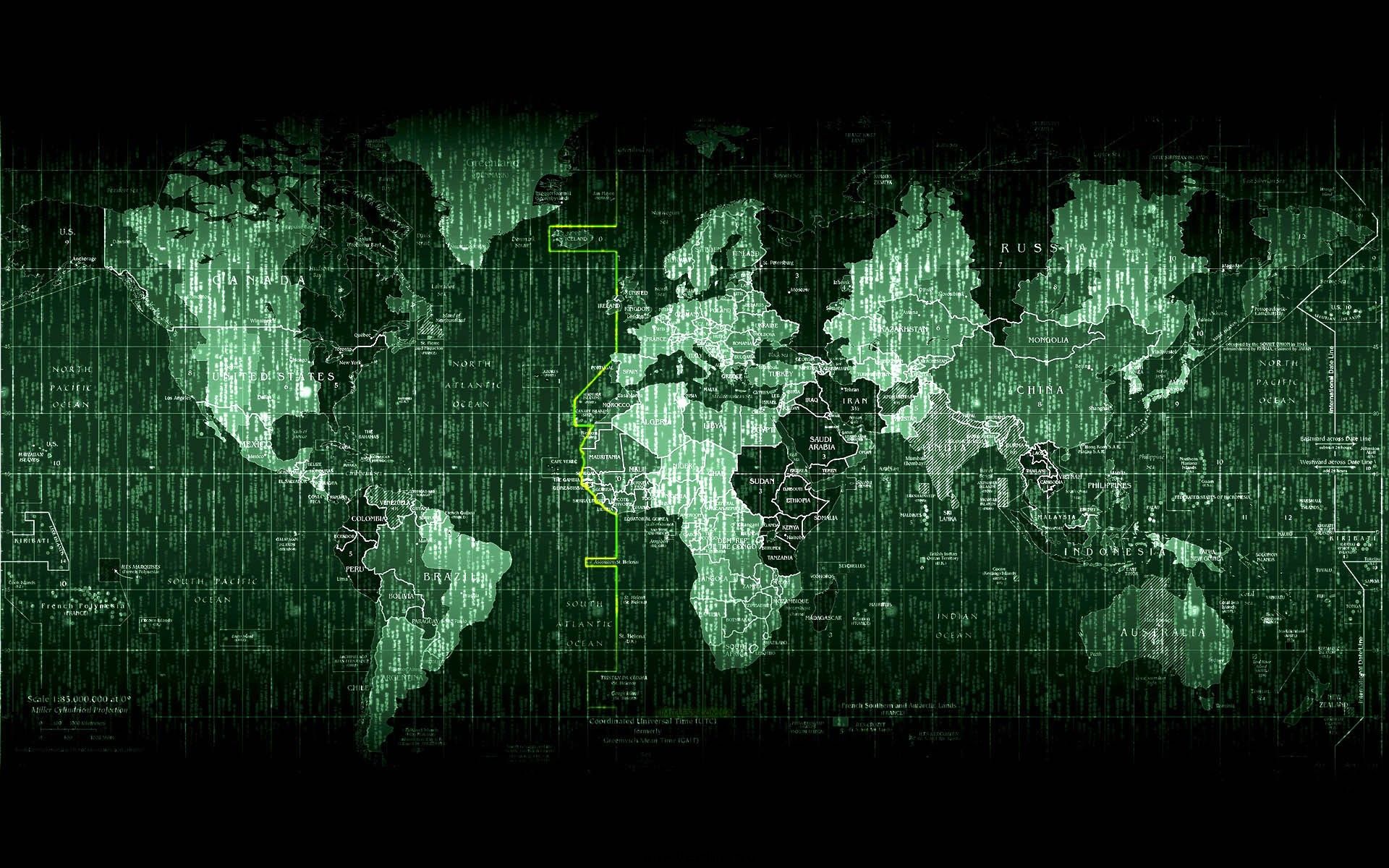 Wallpaper download the world, map, matrix, money, world map resolution 1920x1200