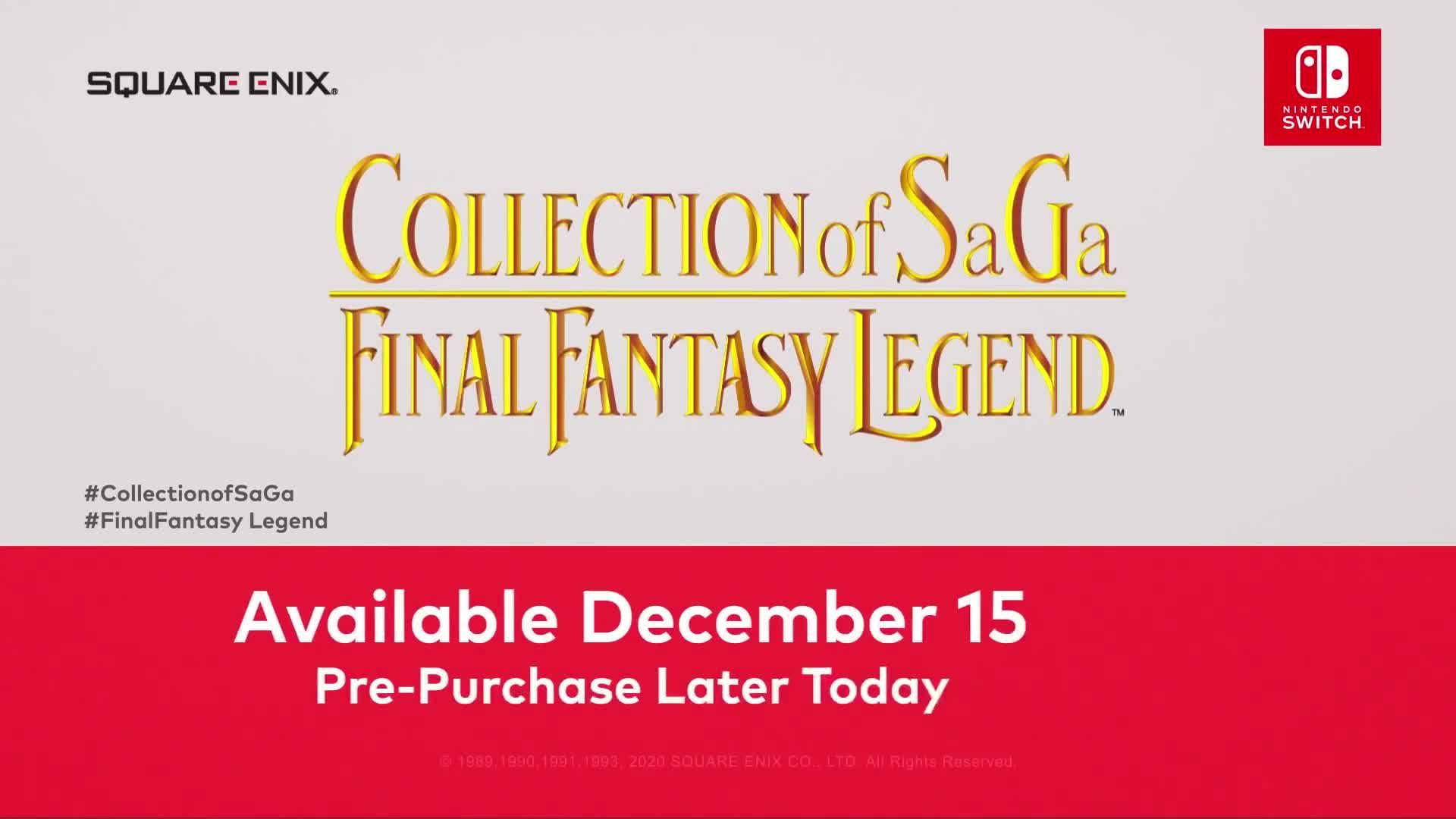 Collection Of Saga Final Fantasy Legend