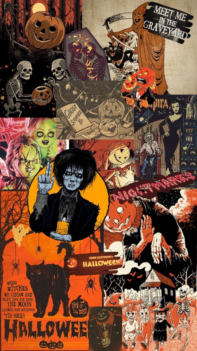 Halloween Wallpaper. Halloween wallpaper iphone, Fall wallpaper, Creepy halloween decorations