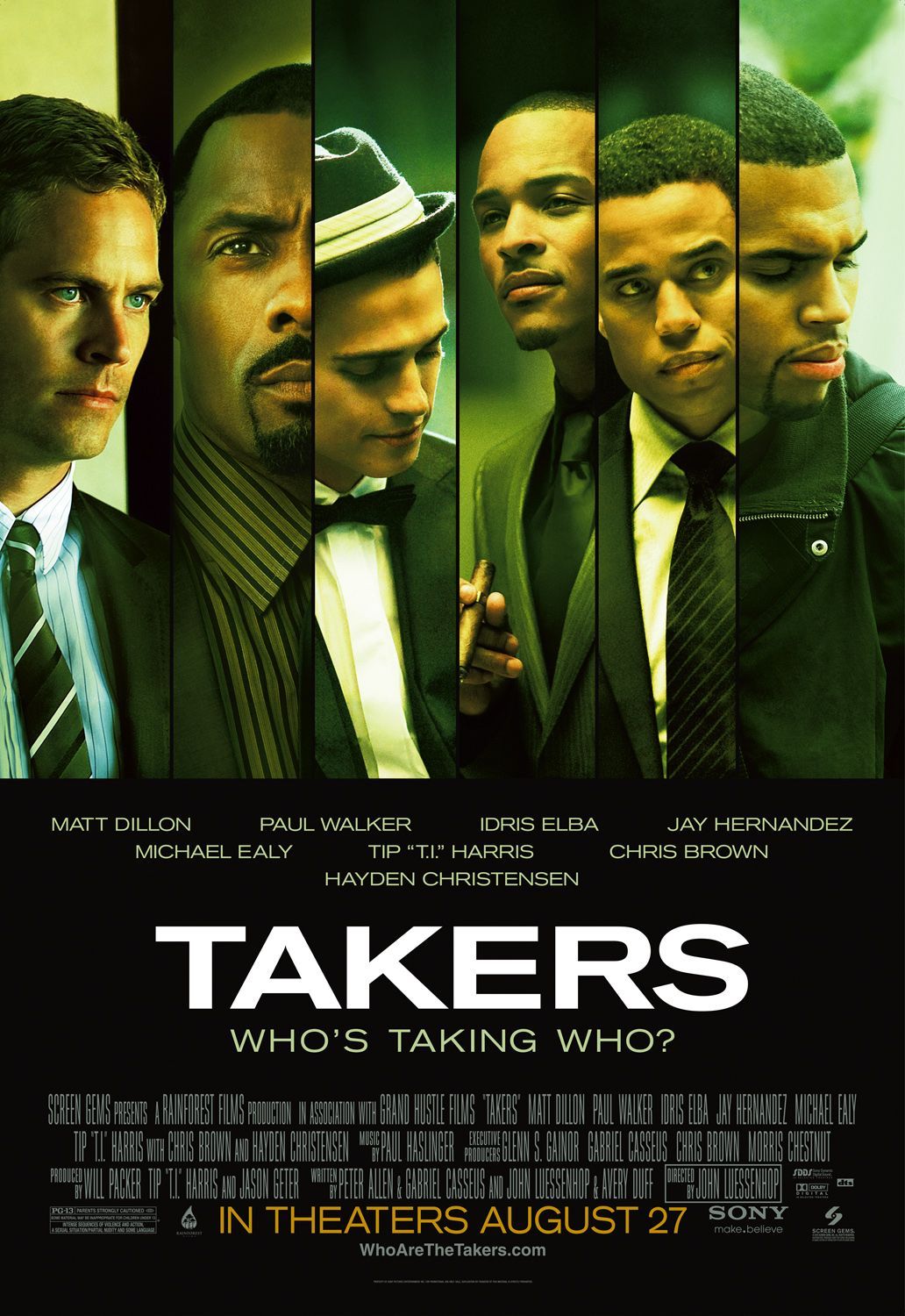 Takers Movie Poster ( of 3)