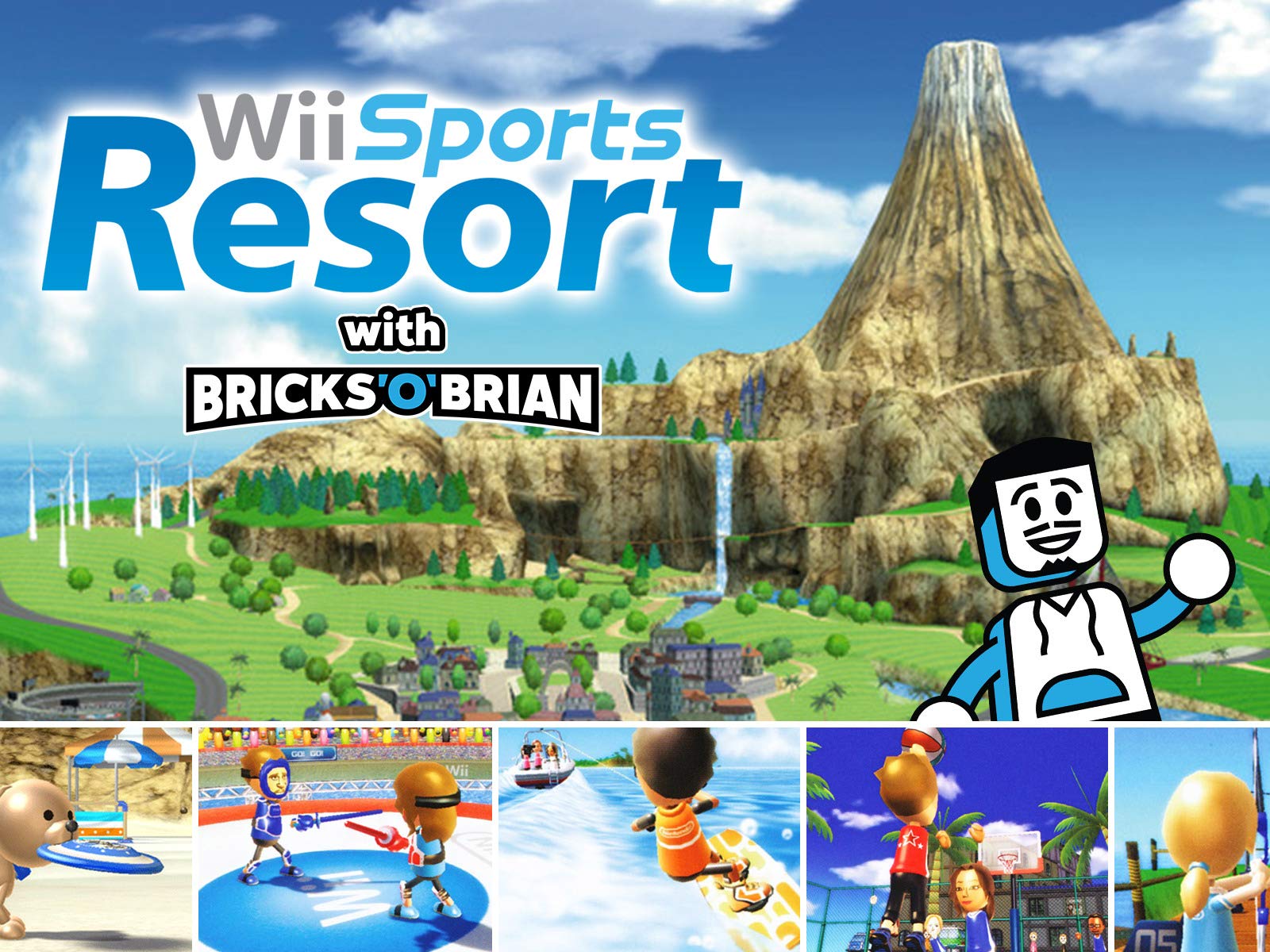 Watch Clip: Wii Sports Resort with Bricks 'O' Brian!