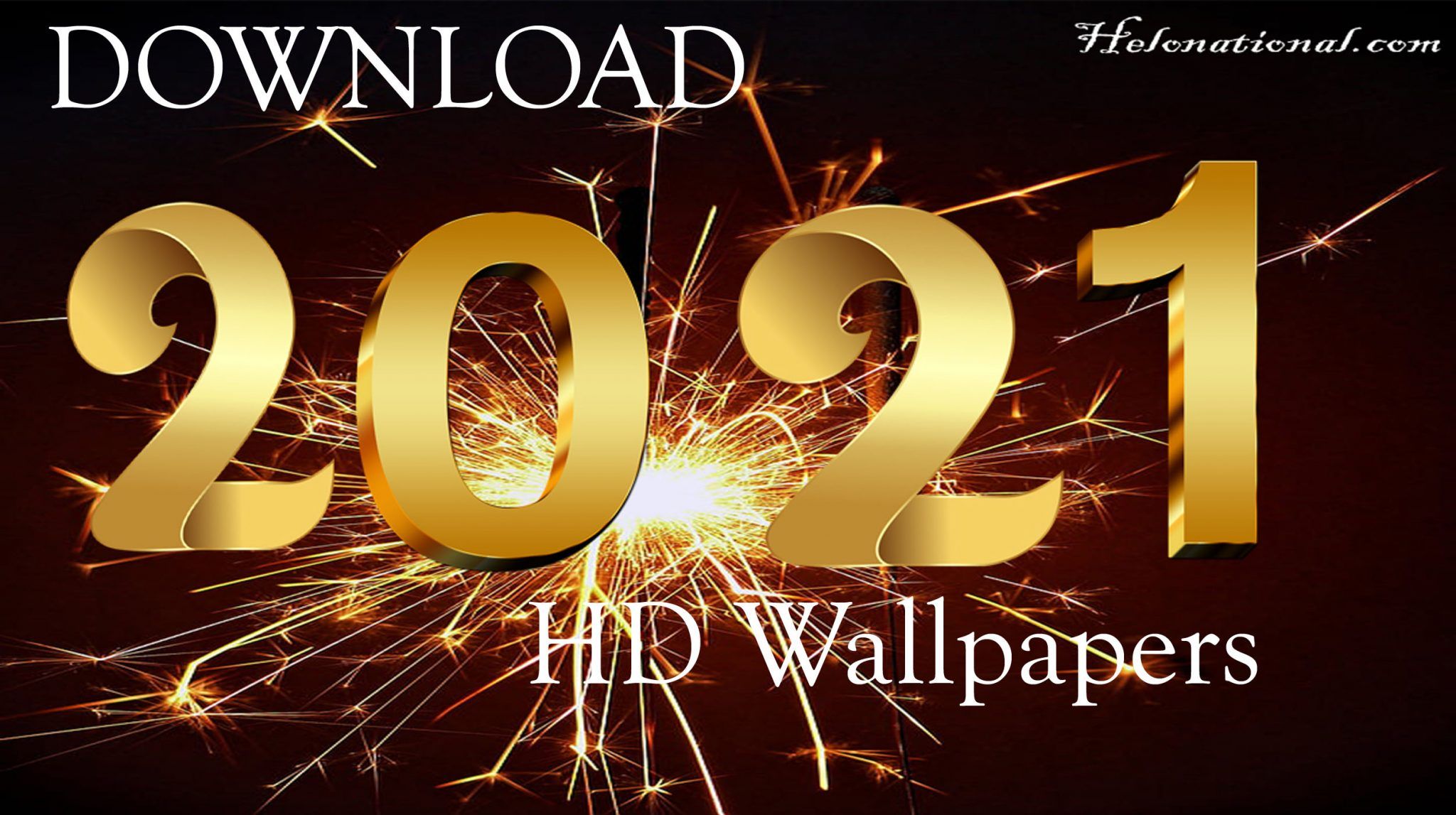 Download HD New Year 2021 Wallpaper. HNY 2021 Wallpaper