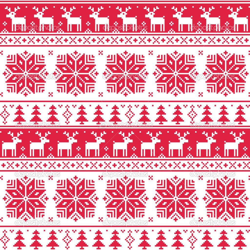 Cute Christmas Pattern Wallpaper Free Cute Christmas Pattern Background