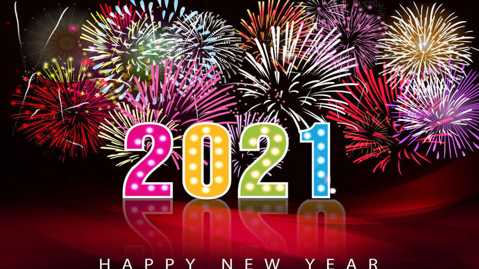 Happy New Year 2021 HD Wallpaper 72666