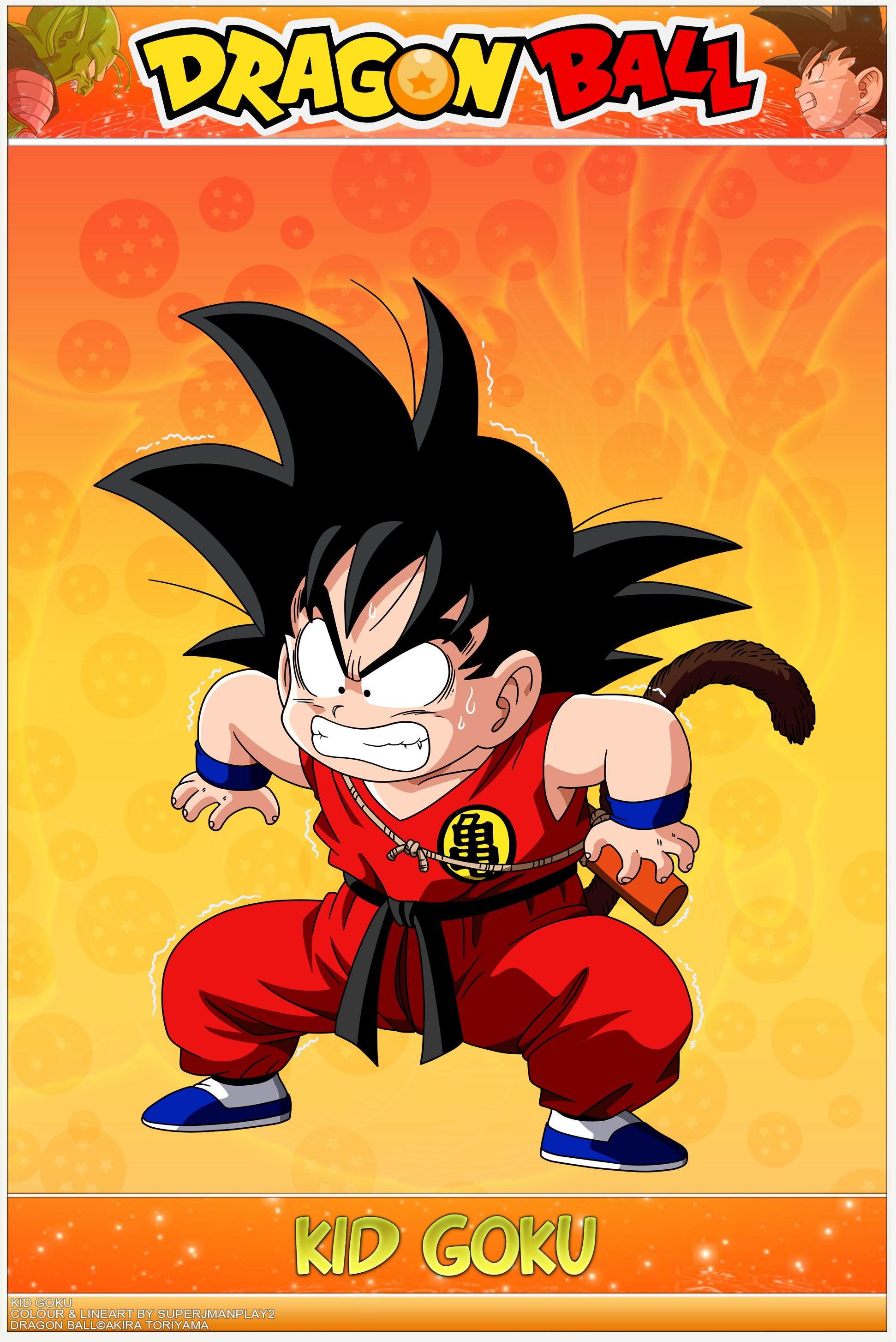 Kid Goku Cute Wallpaper