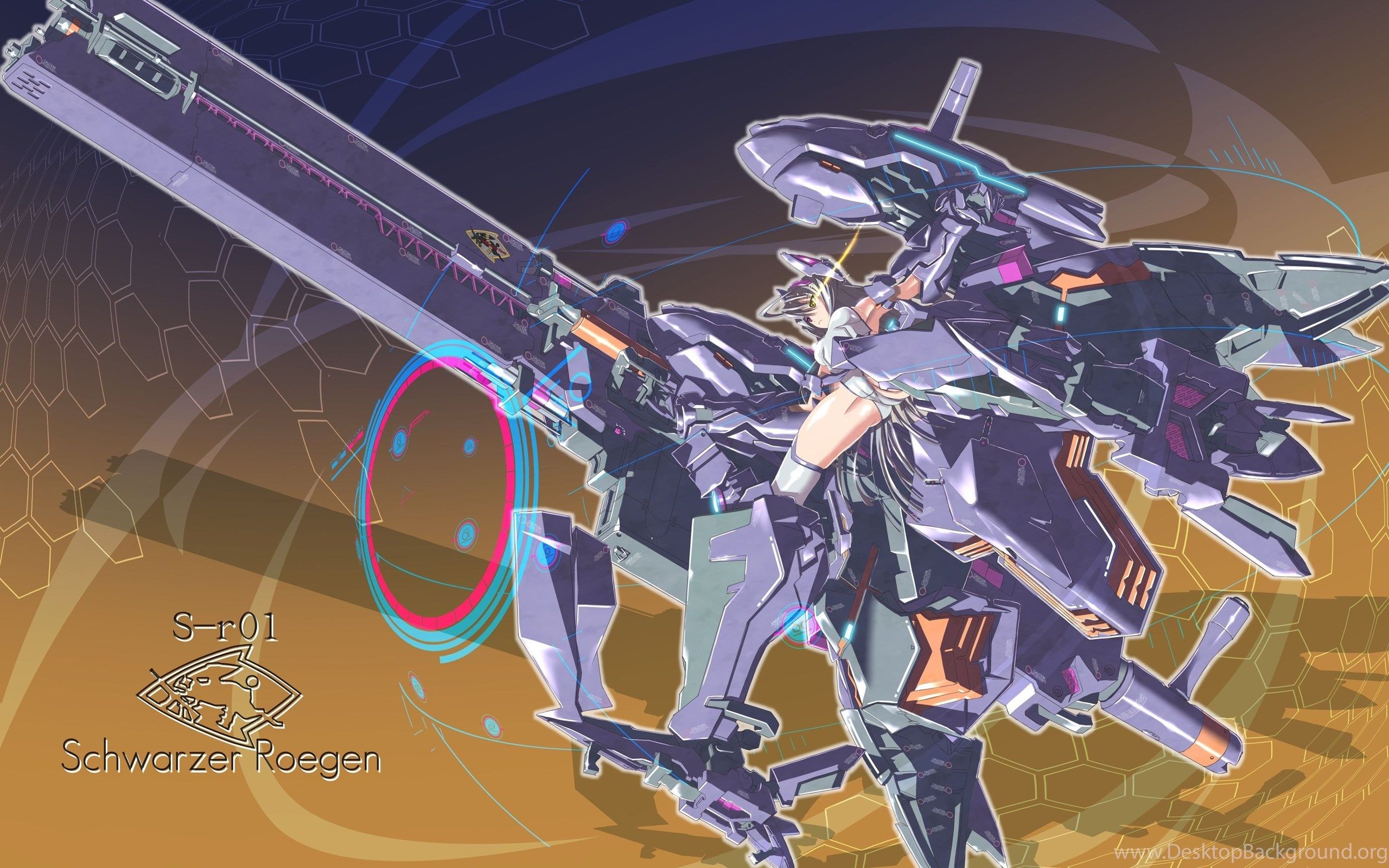 Infinite Stratos Laura Bodewig Wallpaper Desktop Background