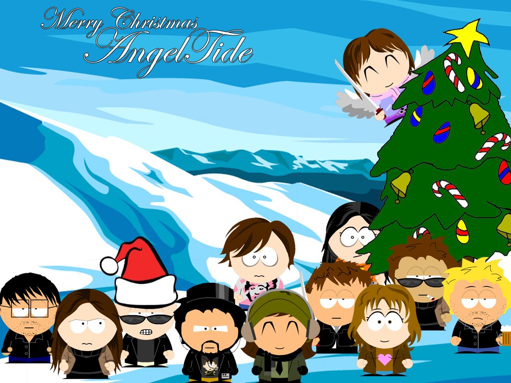 Christmas Cartoon Wallpaper