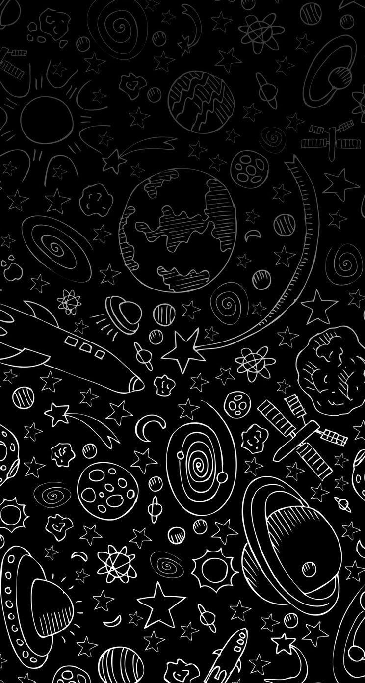 Dark Space - Whatsapp Dark Wallpaper - Wallpapers Central