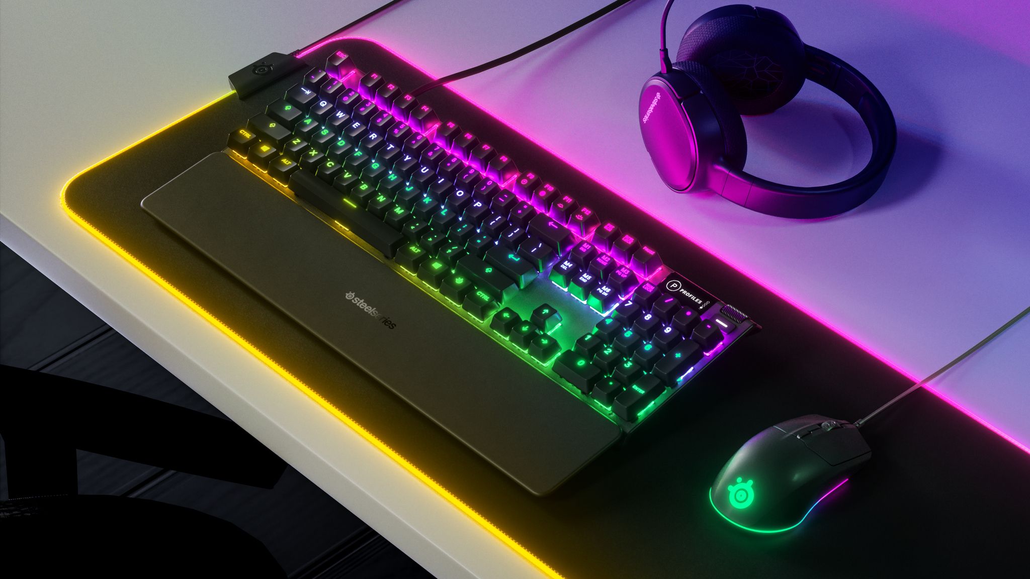 SteelSeries Unveils New High Performance Gaming Keyboard And Mouse Range