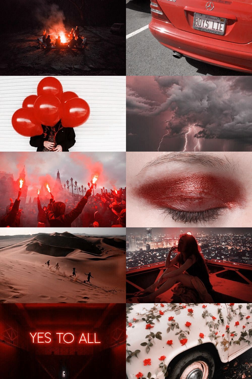 aries aesthetic (more here). Aries aesthetic, Aesthetic collage, Witch aesthetic
