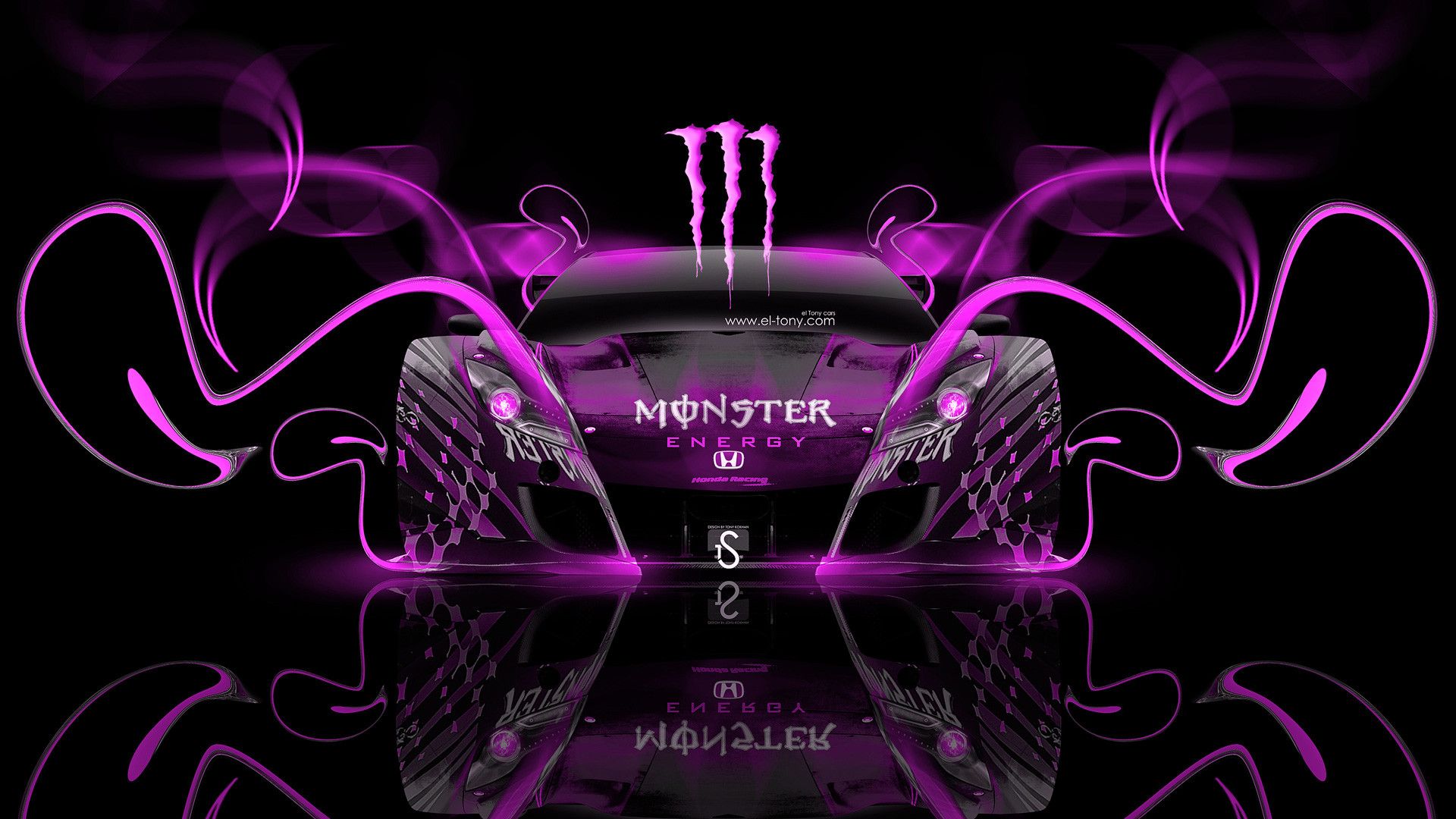 Monster Energy Drink Background