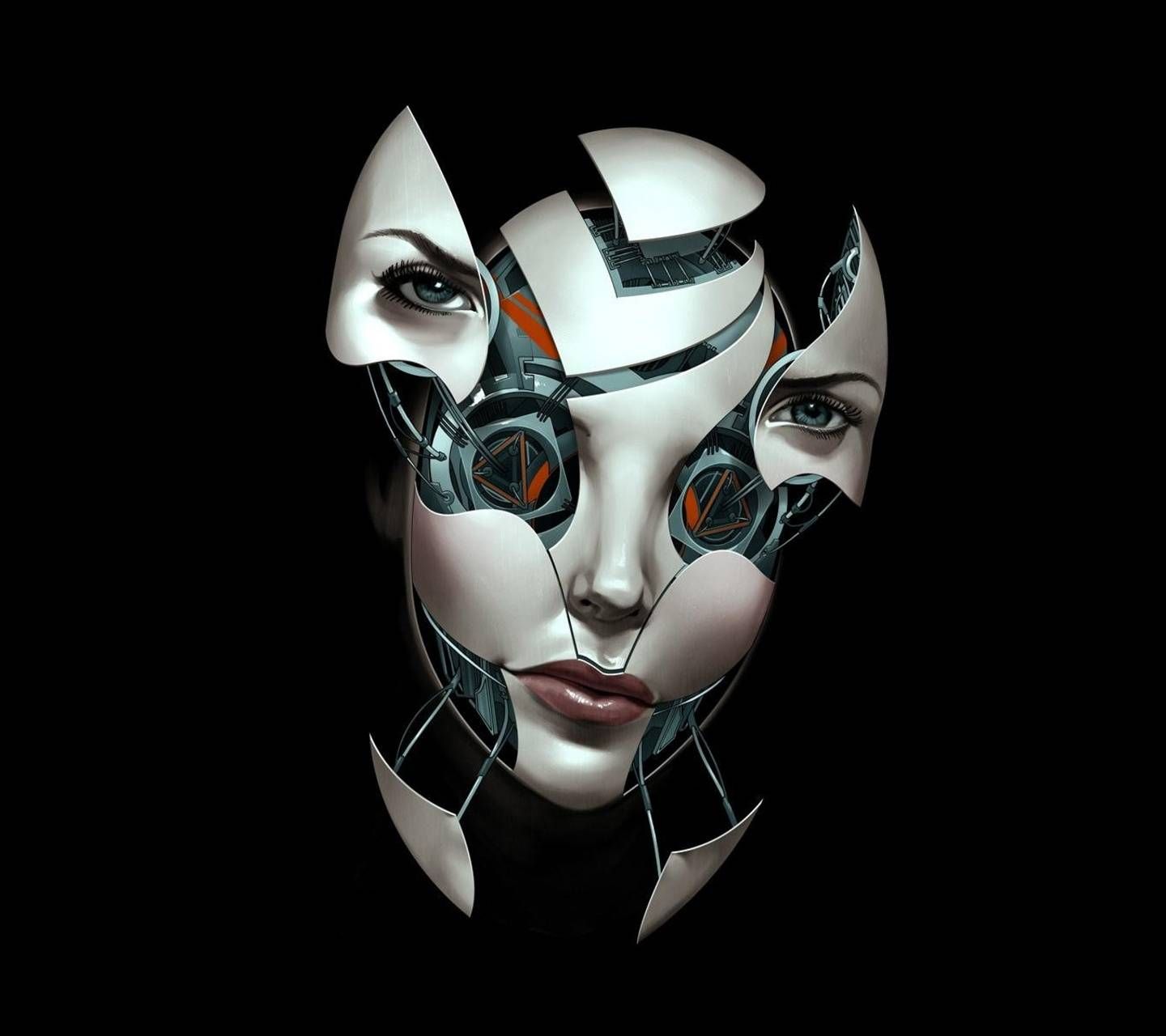 Woman Robot wallpaper