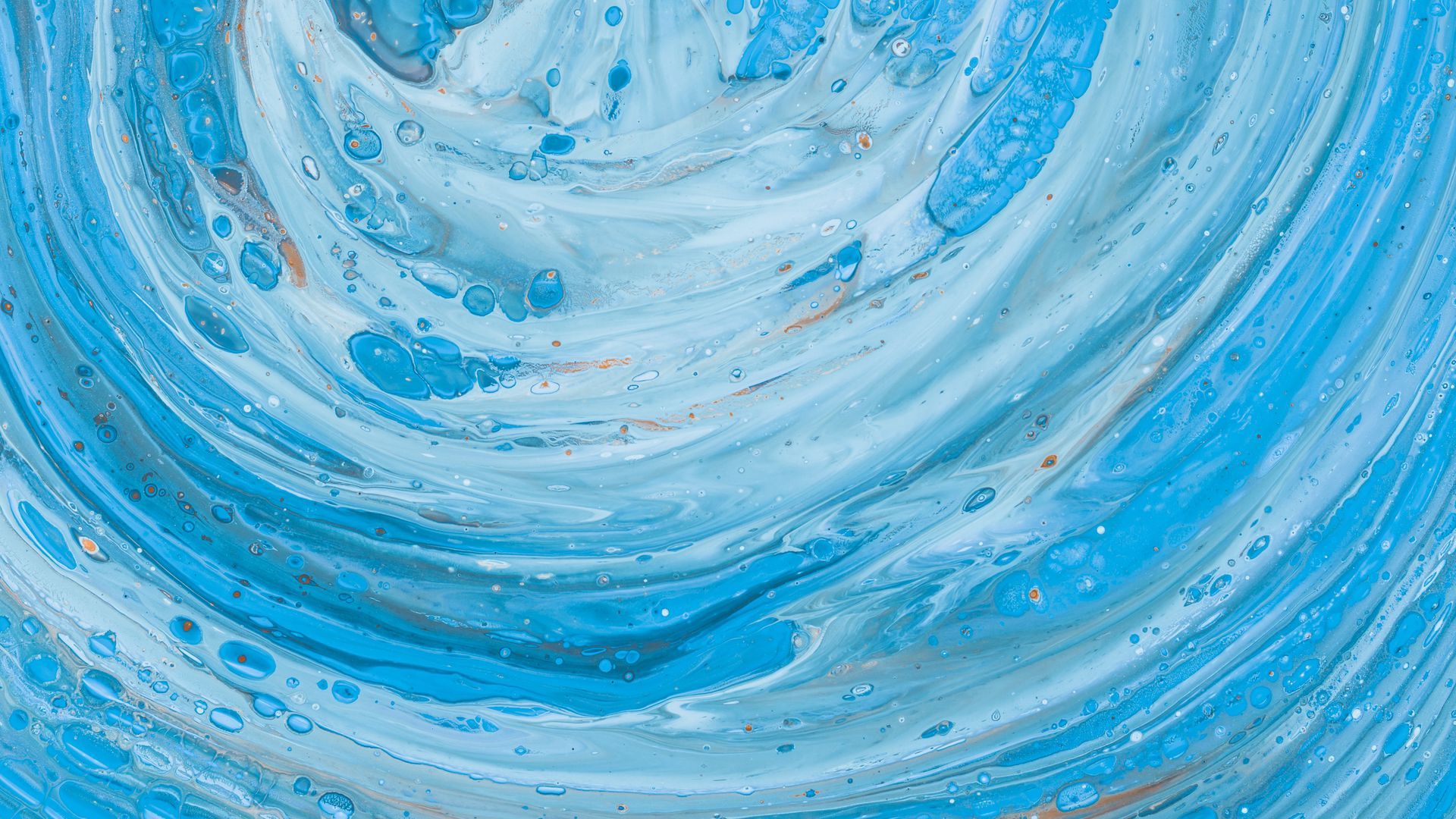 Download wallpaper 1920x1080 paint, fluid art, stains, liquid, blue, abstraction full hd, hdtv, fhd, 1080p HD background
