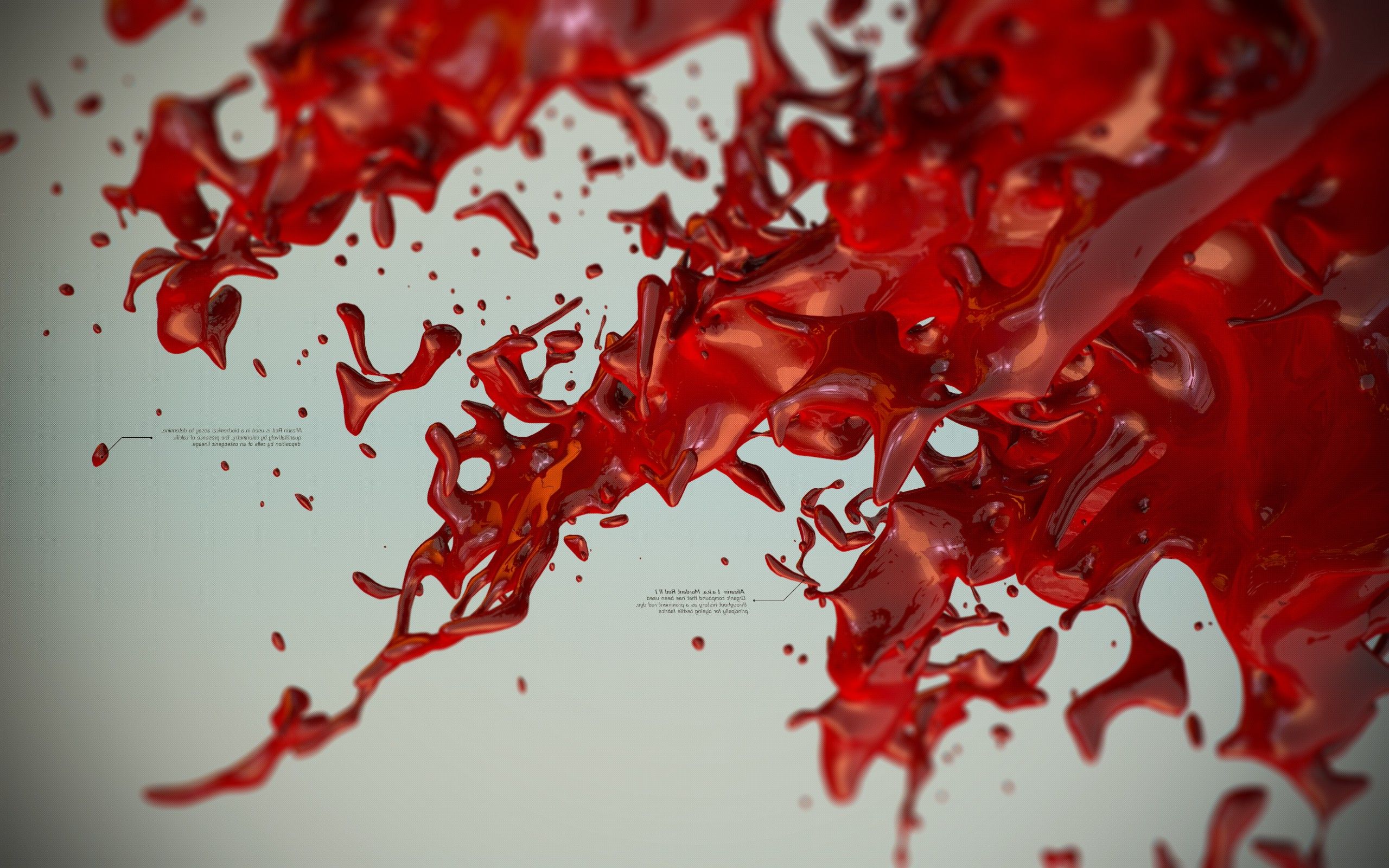 3D, Liquid, Digital Art, Blood Wallpaper HD / Desktop and Mobile Background