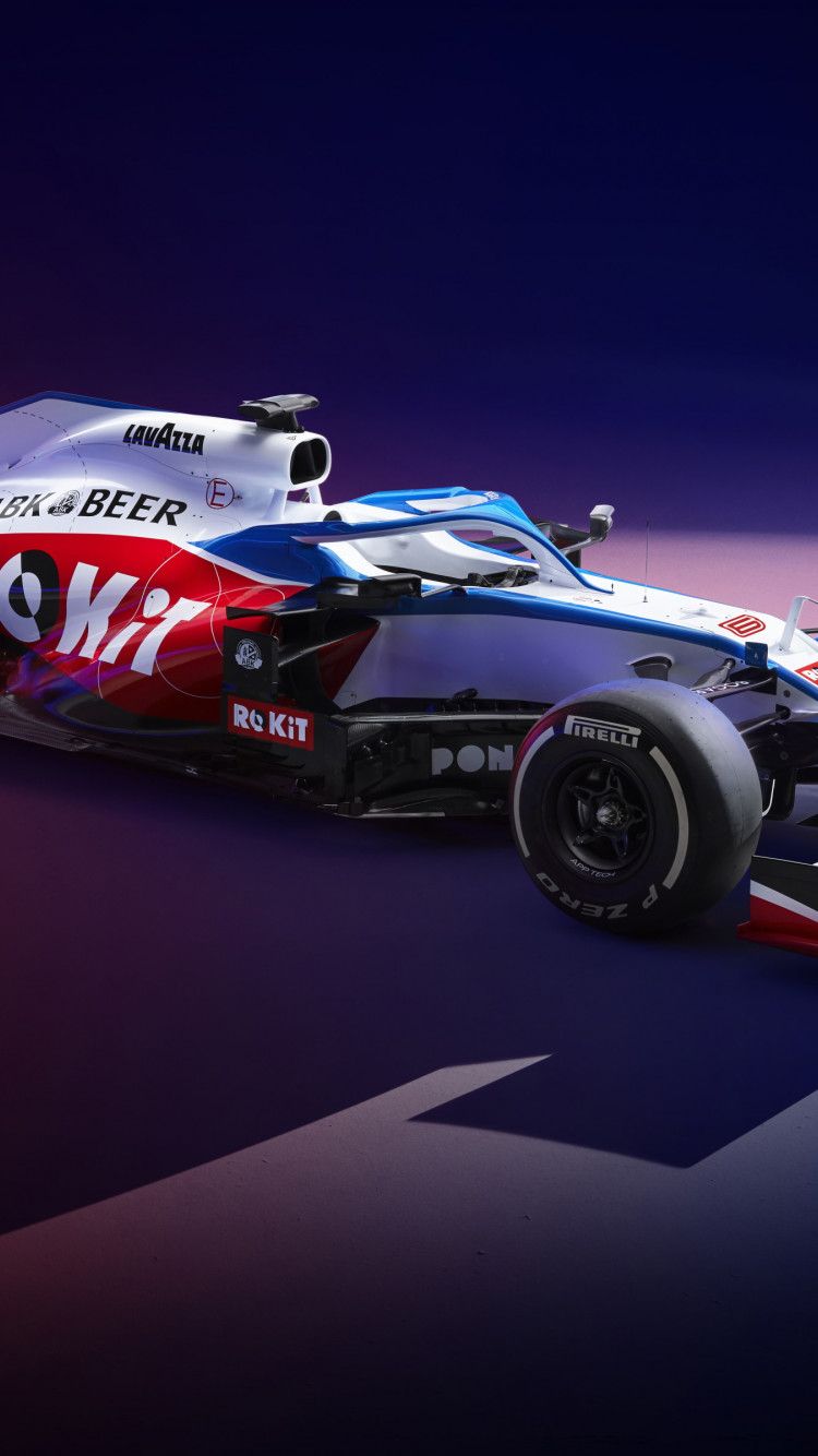 Download wallpaper: Williams F1 FW43 2020 750x1334