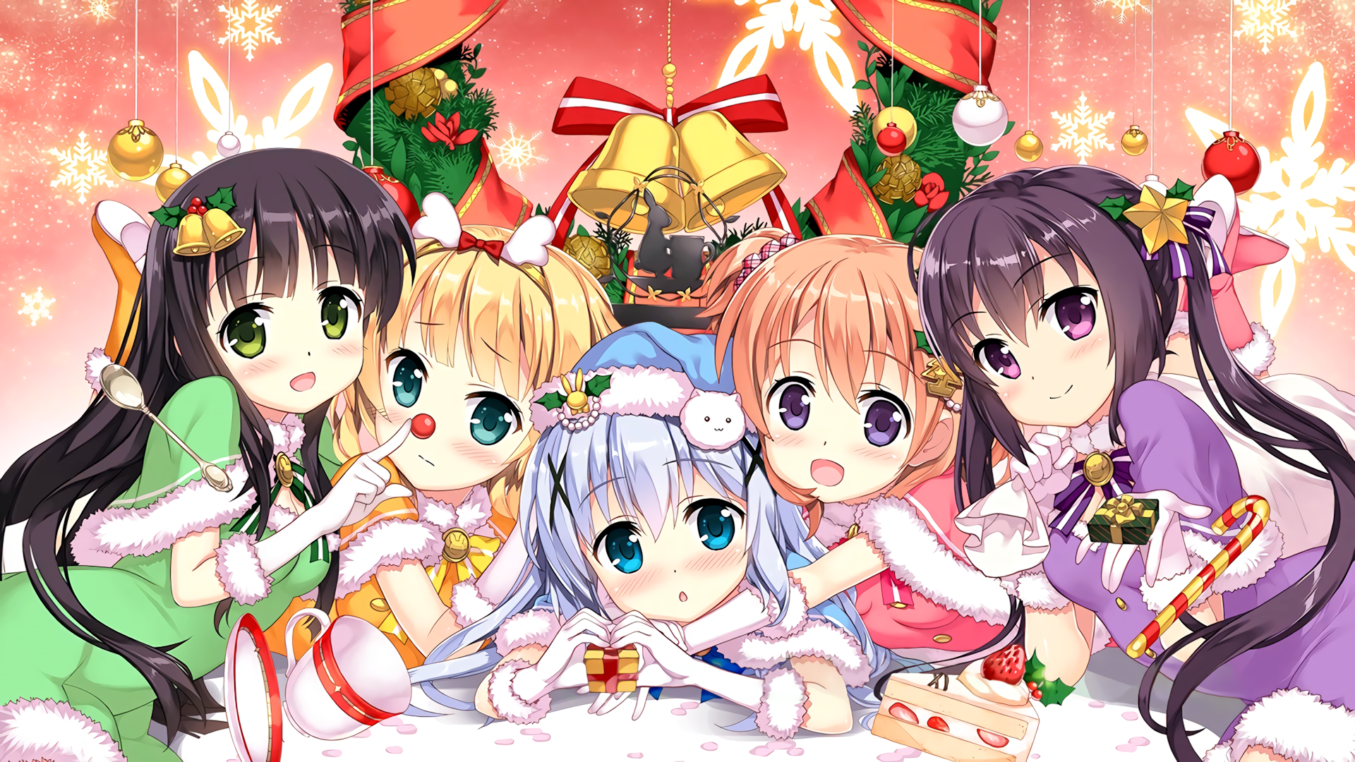 Anime picture gochuumon wa usagi desu ka? 2708x1920 492634 it