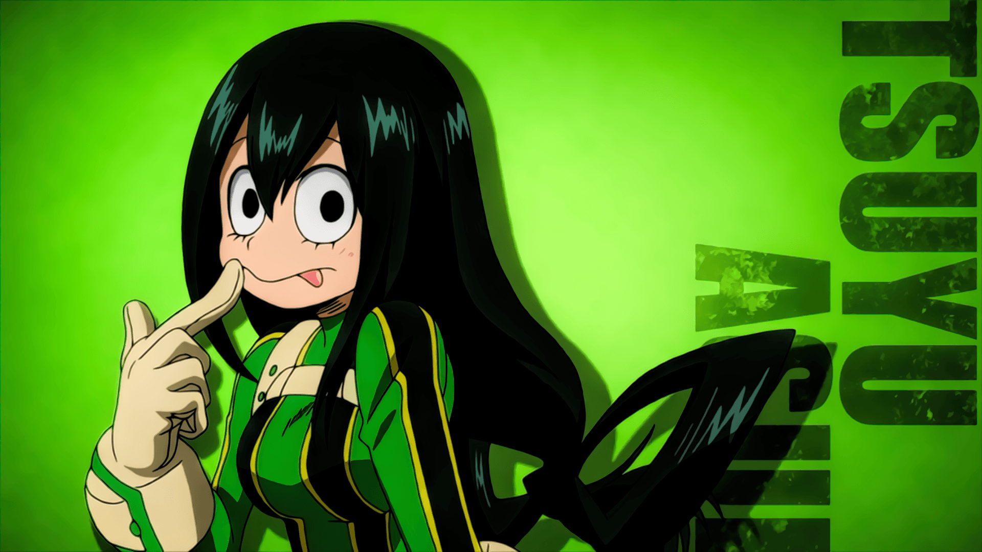 Tsuyu Asui Wallpaper Free Tsuyu Asui Background