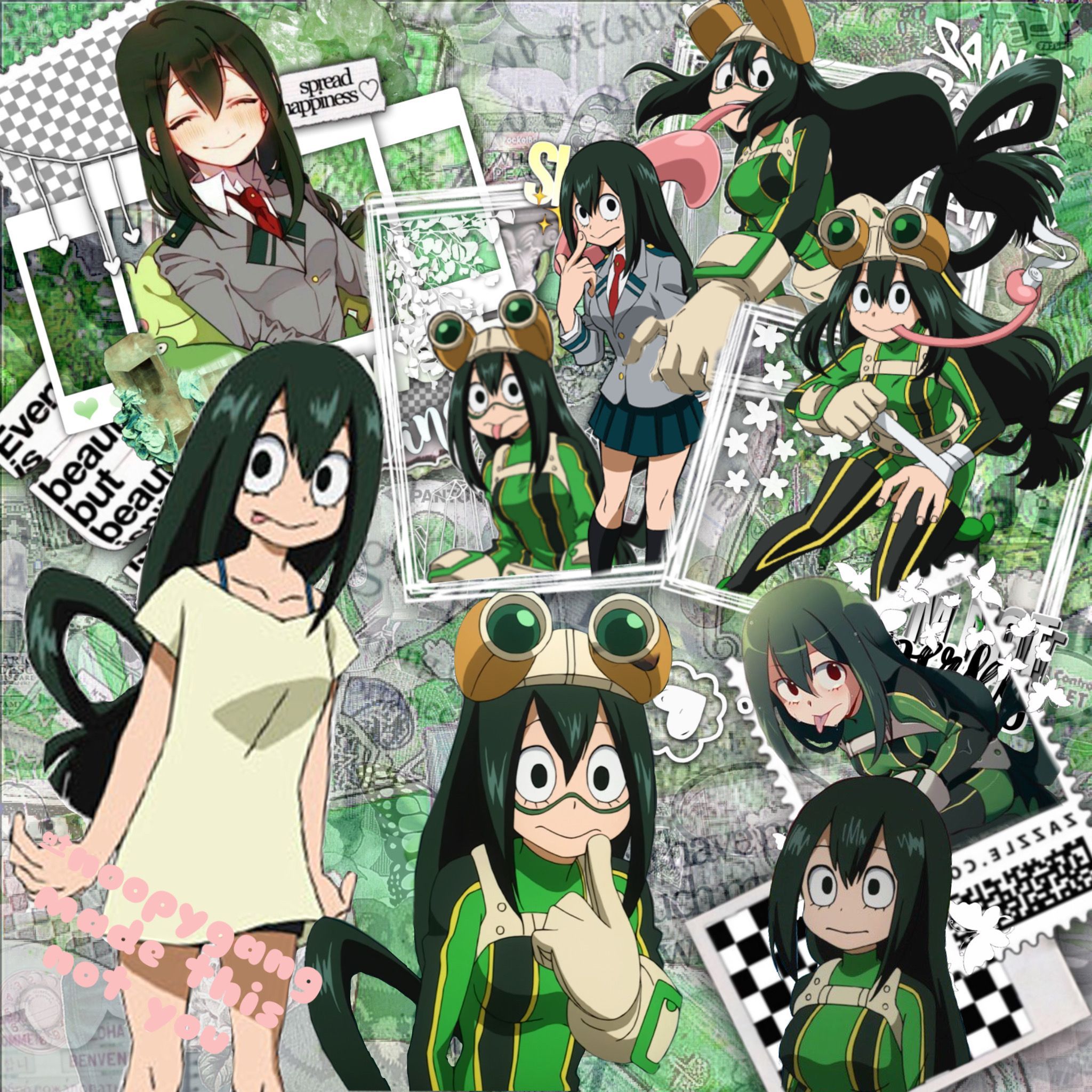 bring ring 。。。 incoming phone call [Answer?] yes no [{ Phone call sta. Anime wallpaper, My hero academia tsuyu, My hero academia episodes