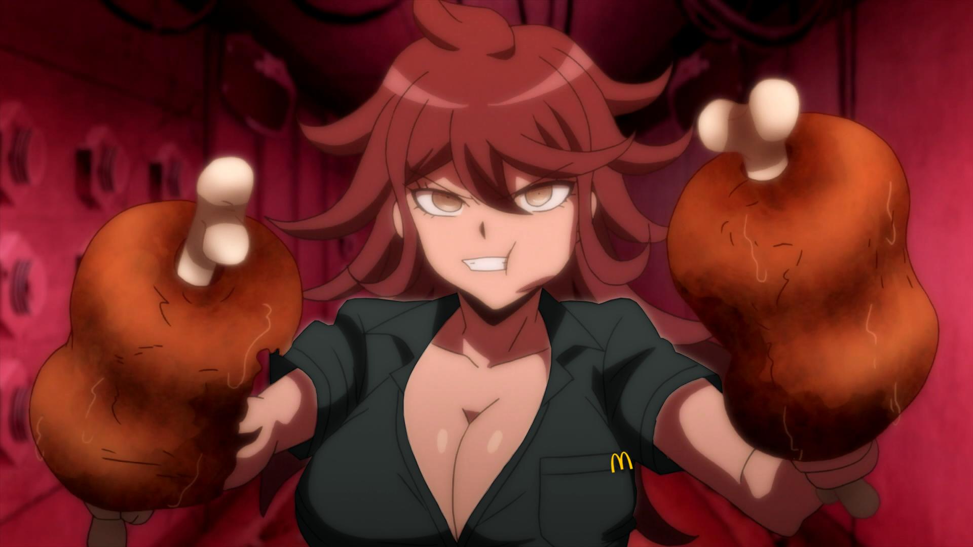 Maki Harukawa på Twitter: Come to McDonald's today, and be personally served Meat on the Bone by our very own Akane Owari! It's literally just meat on a bone. May contain meat
