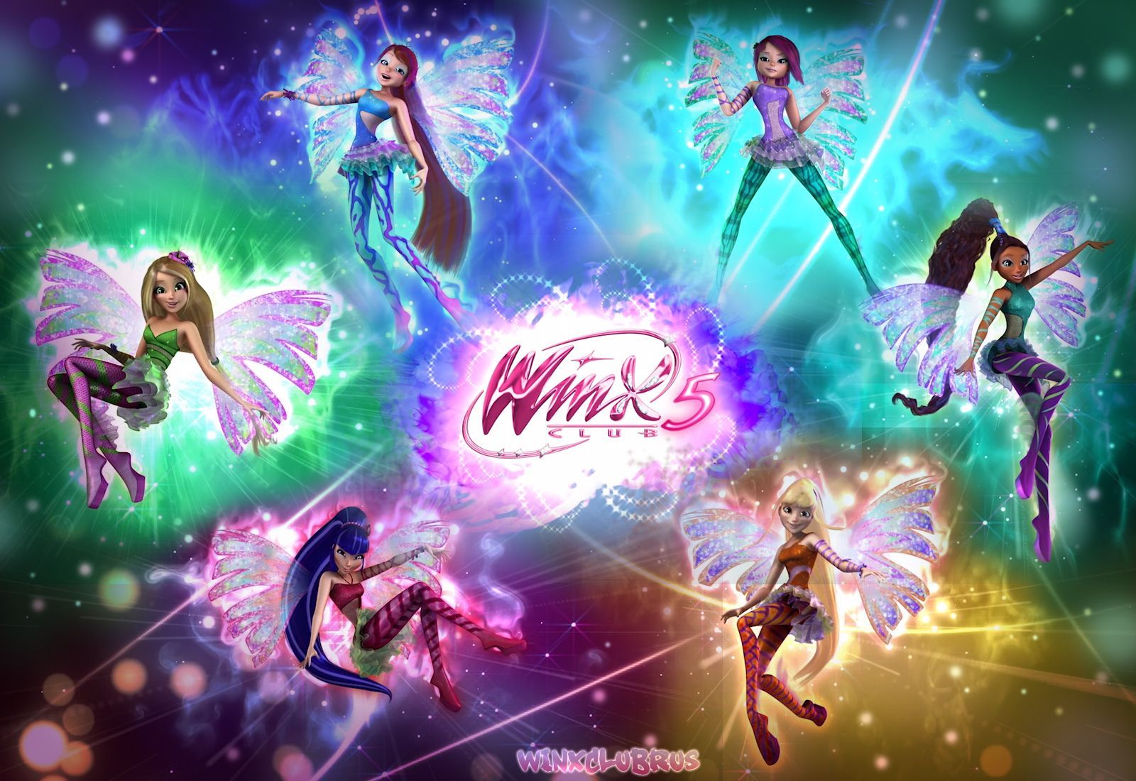 The Winx Club Fairies Wallpaper: Winx club Sirenix 3D. Winx club, Club, Fairy wallpaper