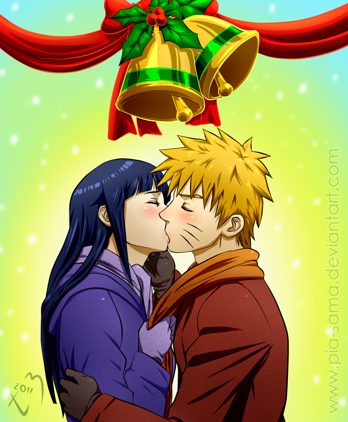 Naruto Christmas 2011. Daily Anime Art
