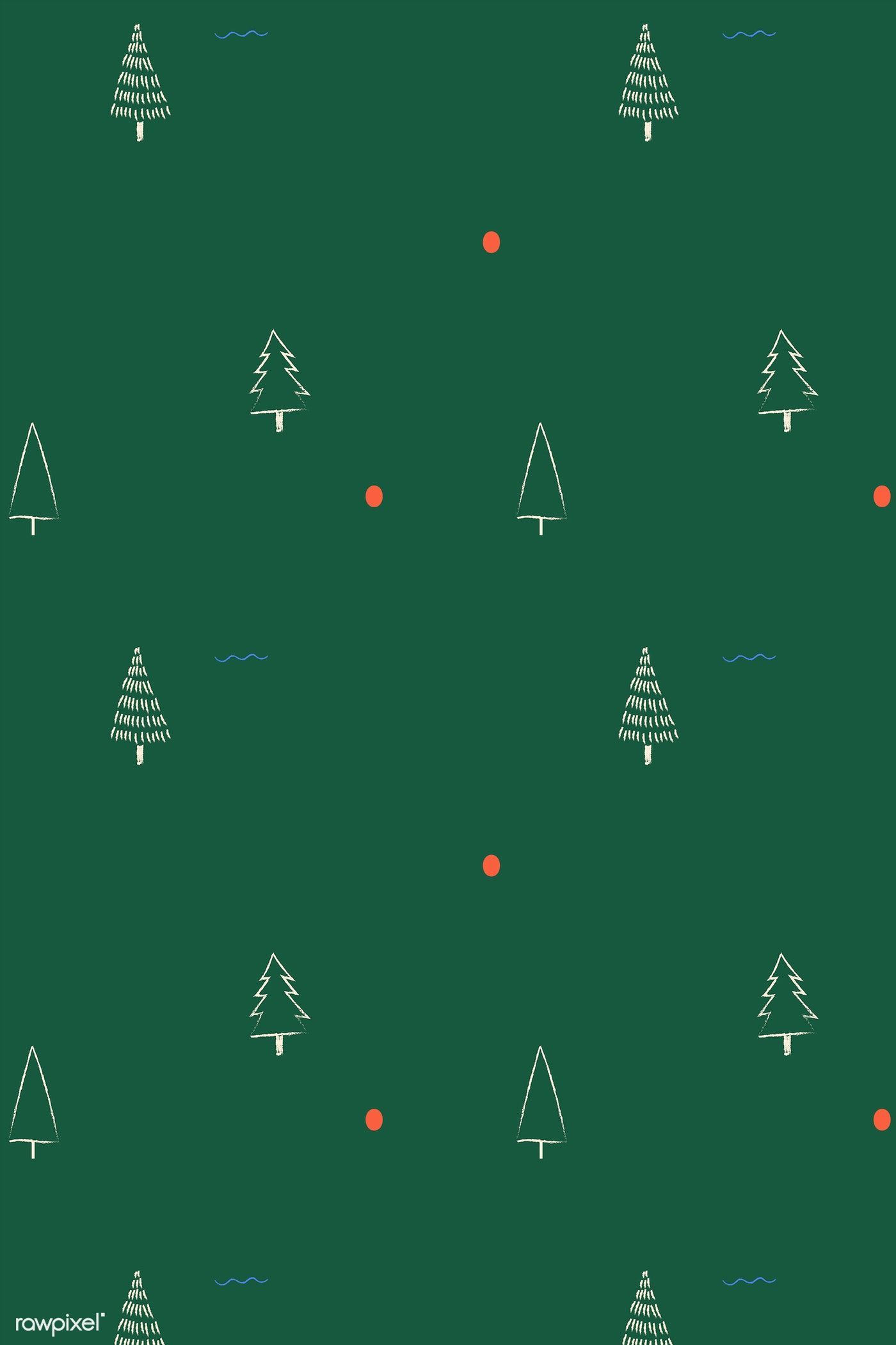 Download premium vector of Christmas elements seamless pattern vector. Christmas phone wallpaper, Cute christmas wallpaper, Wallpaper iphone christmas