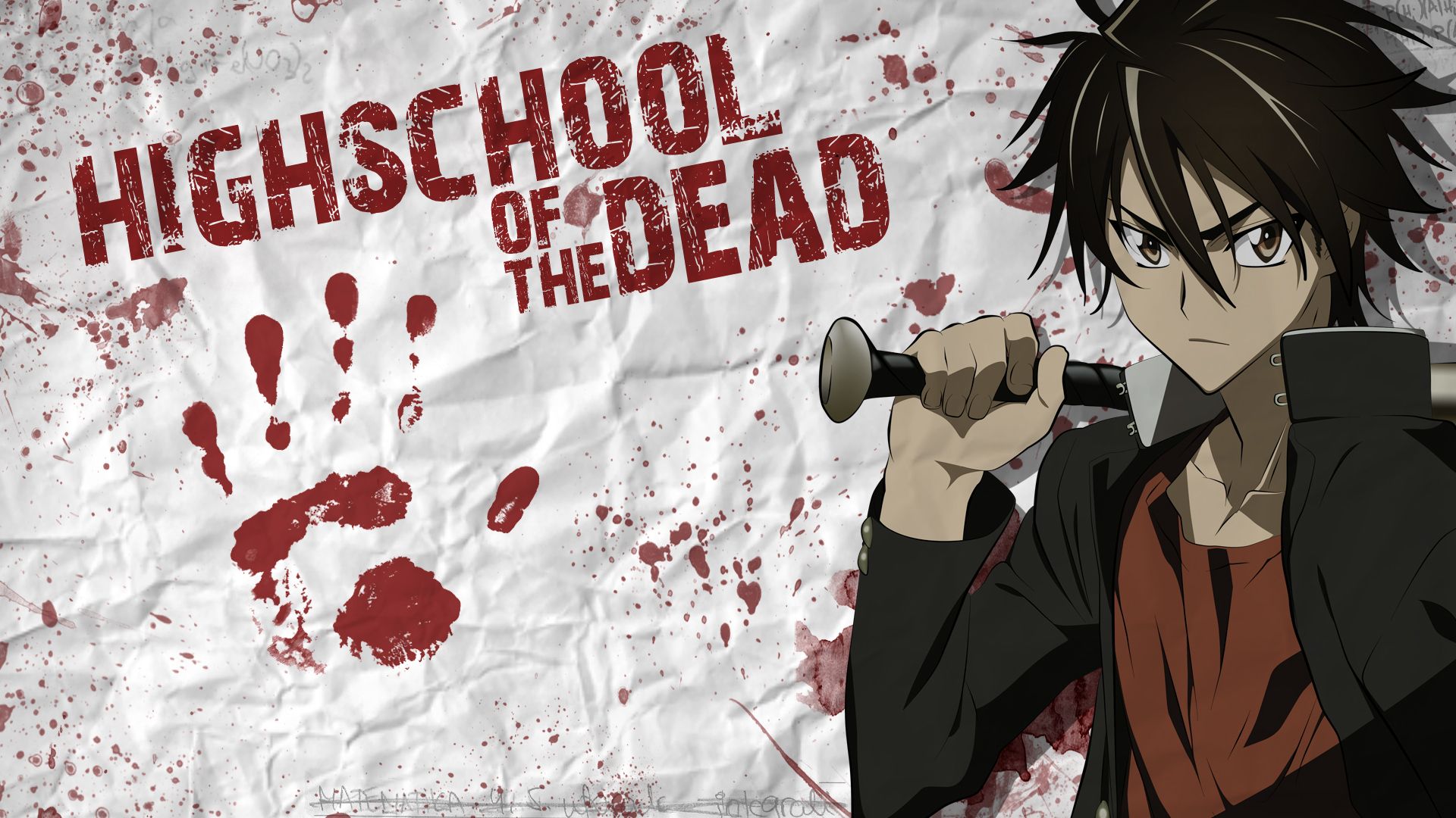Highschool of the Dead, Komuro Takashi HD Wallpaper & Background • 16969 • Wallur