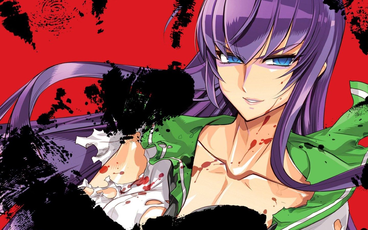 Busujima Saeko, Highschool of the Dead HD Wallpaper & Background • 17997 • Wallur