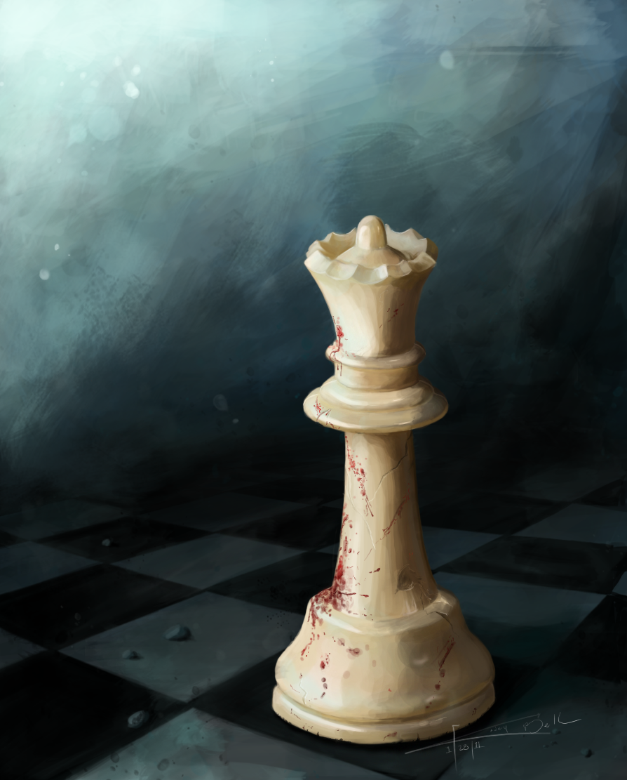 Chess Queen Wallpaper 240x400 (for mobile) by REVolutioDesign on