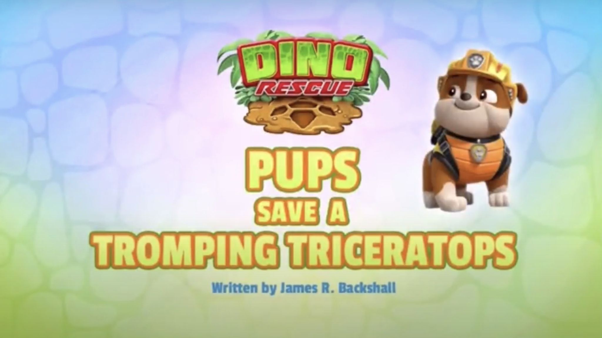 PAW Patrol Original 5s: Dino Rescue: Pups Save a Tromping Triceratops