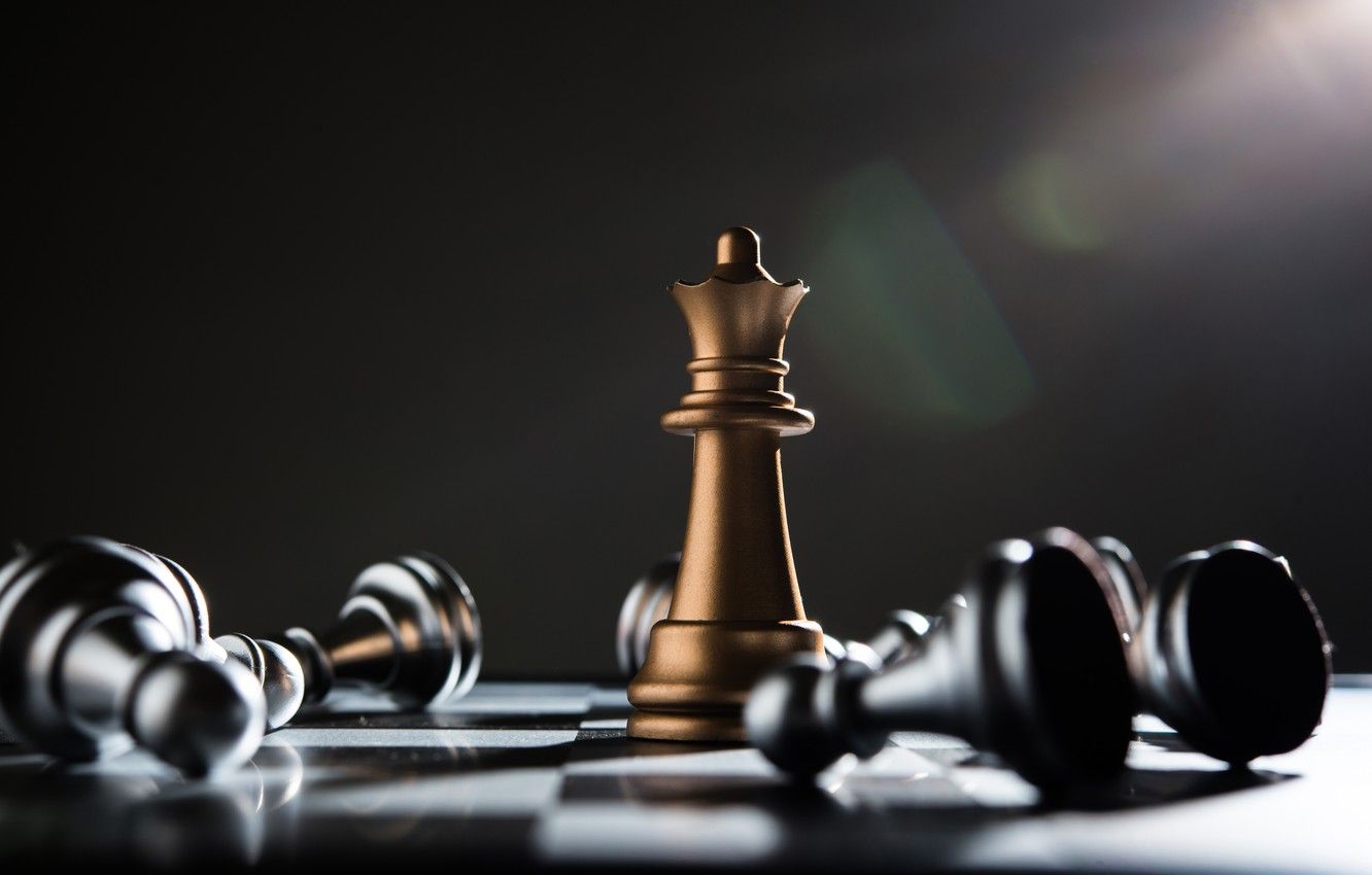 King Queen - Chess Wallpaper Download