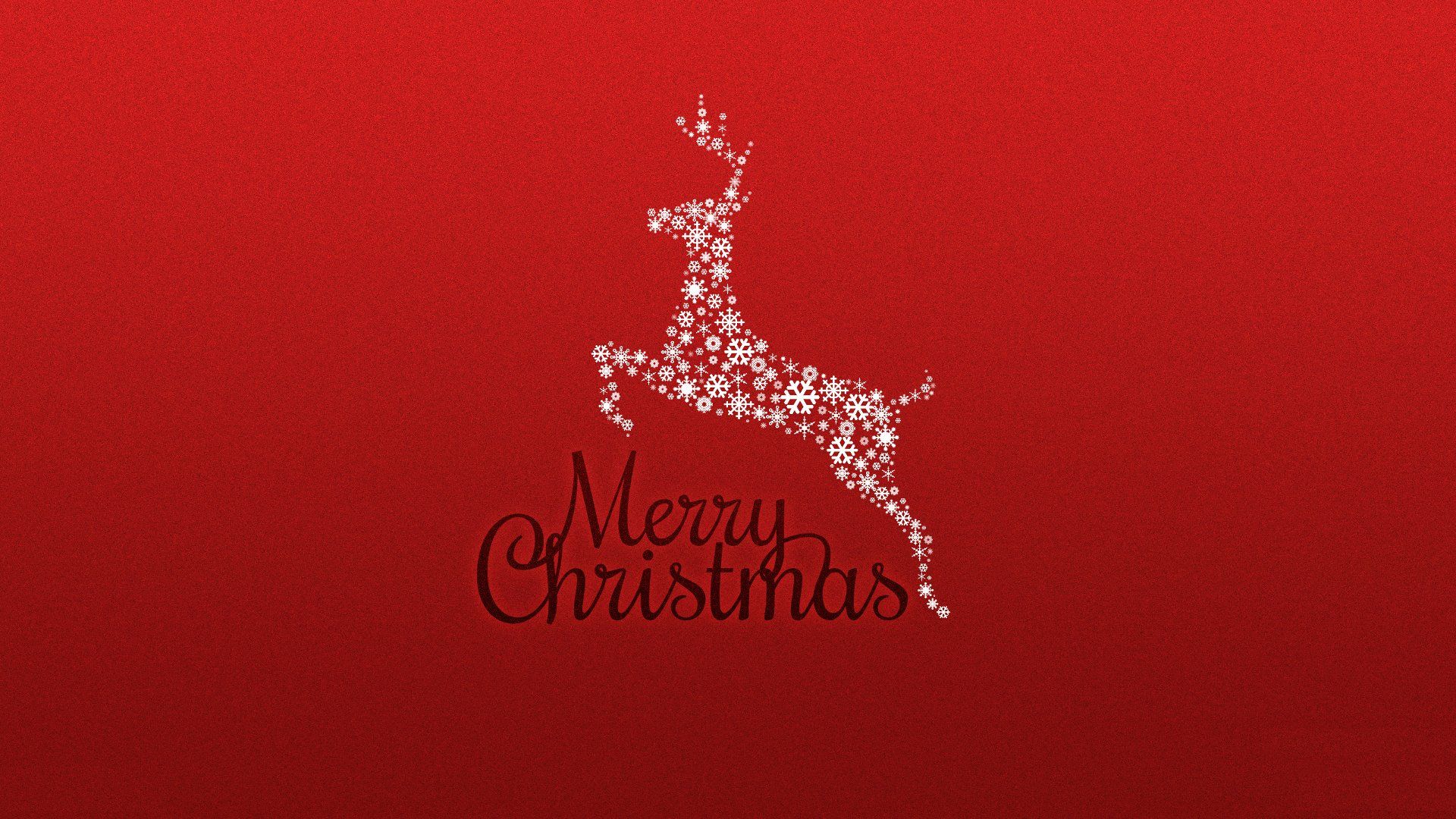 Christmas Reindeer Wallpaper HD