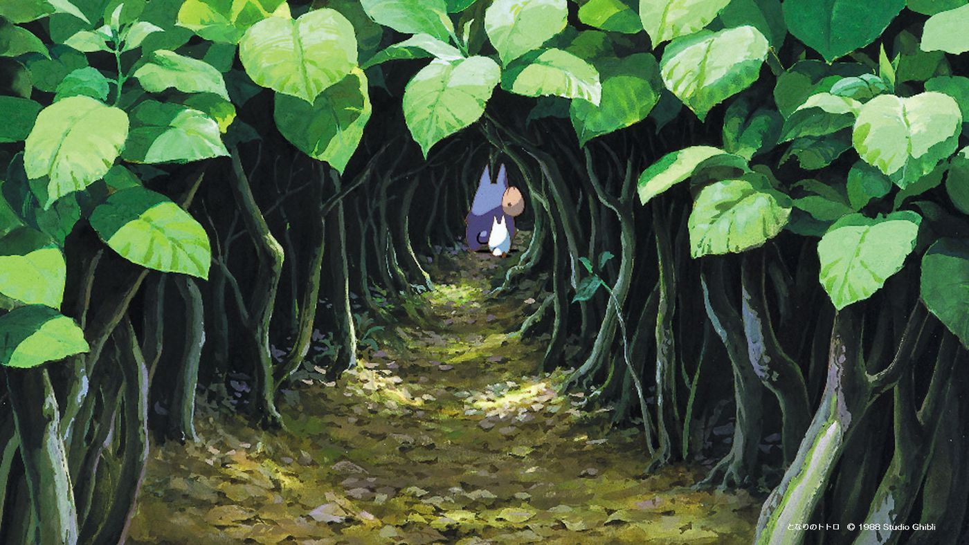 Studio Ghibli Zoom background meetings turn work into Miyazaki movies