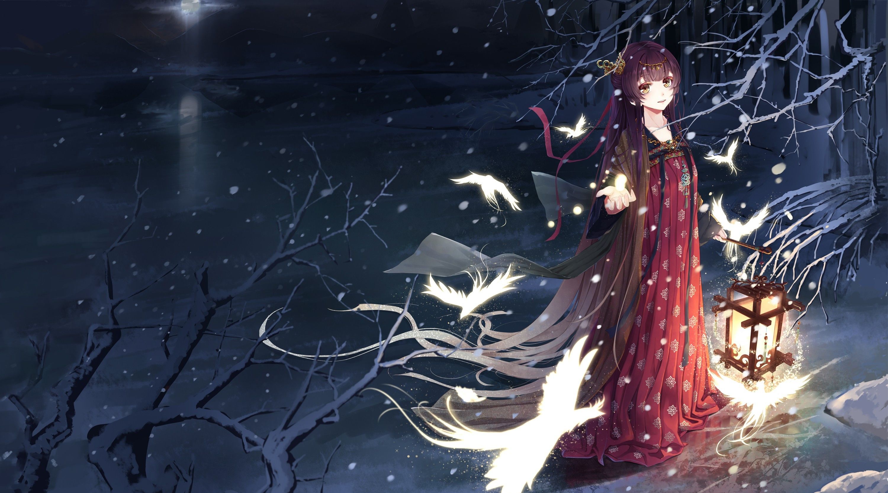 Beautiful Anime Wallpaper Winter