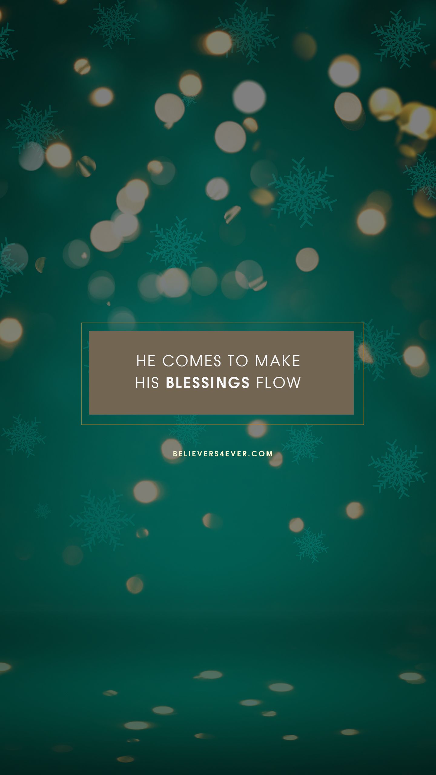 His blessings flow.com. Christmas wallpaper, Wallpaper iphone christmas, In christ alone