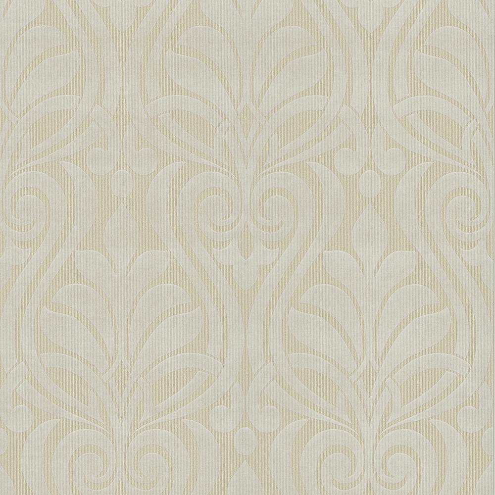Kenneth James Amiya Brass New Damask Strippable Wallpaper Covers 56.4 Sq. Ft. 295 66517 Home Depot