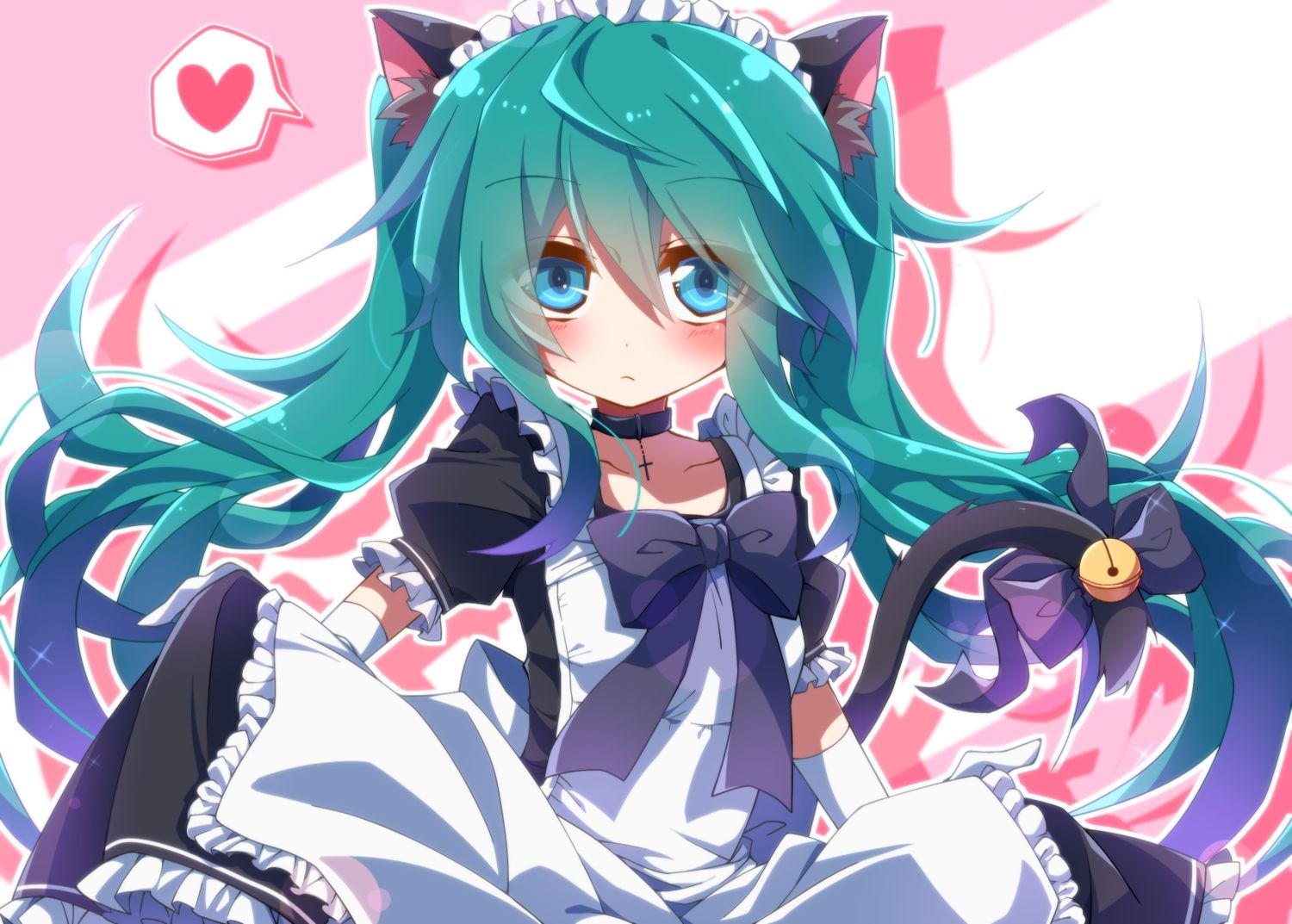 Maid Miku Wallpapers - Wallpaper Cave, image size:1500x1073