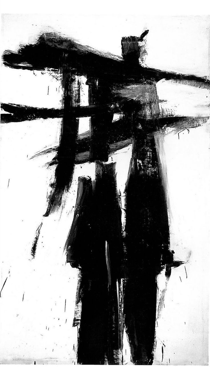 Franz Kline:. Black art painting, Franz kline, Abstract art