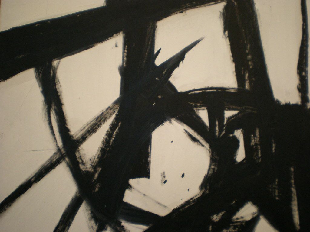 Franz Kline 1960 'Turin', Nelson Atkins Museum Of Art, Kan