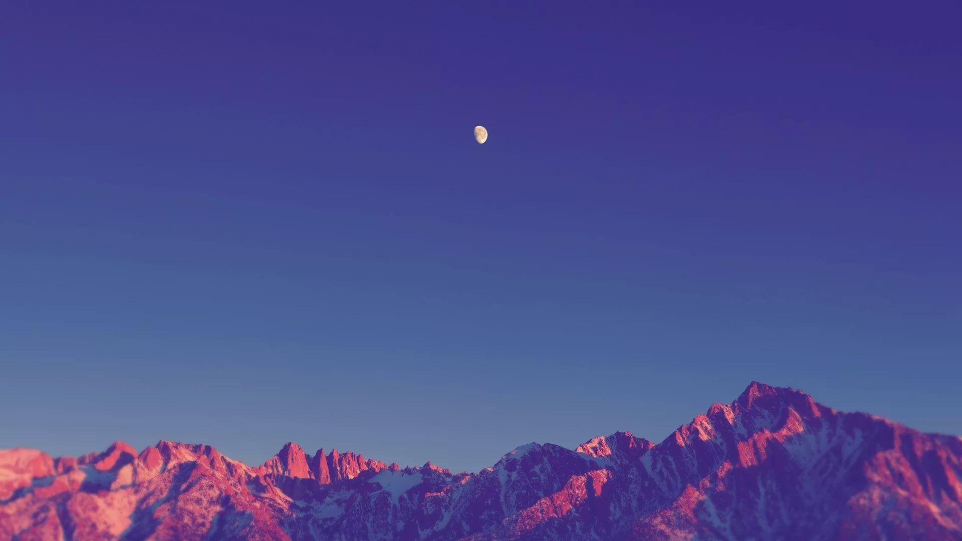 Minimalist High Resolution Winter Desktop Wallpaper