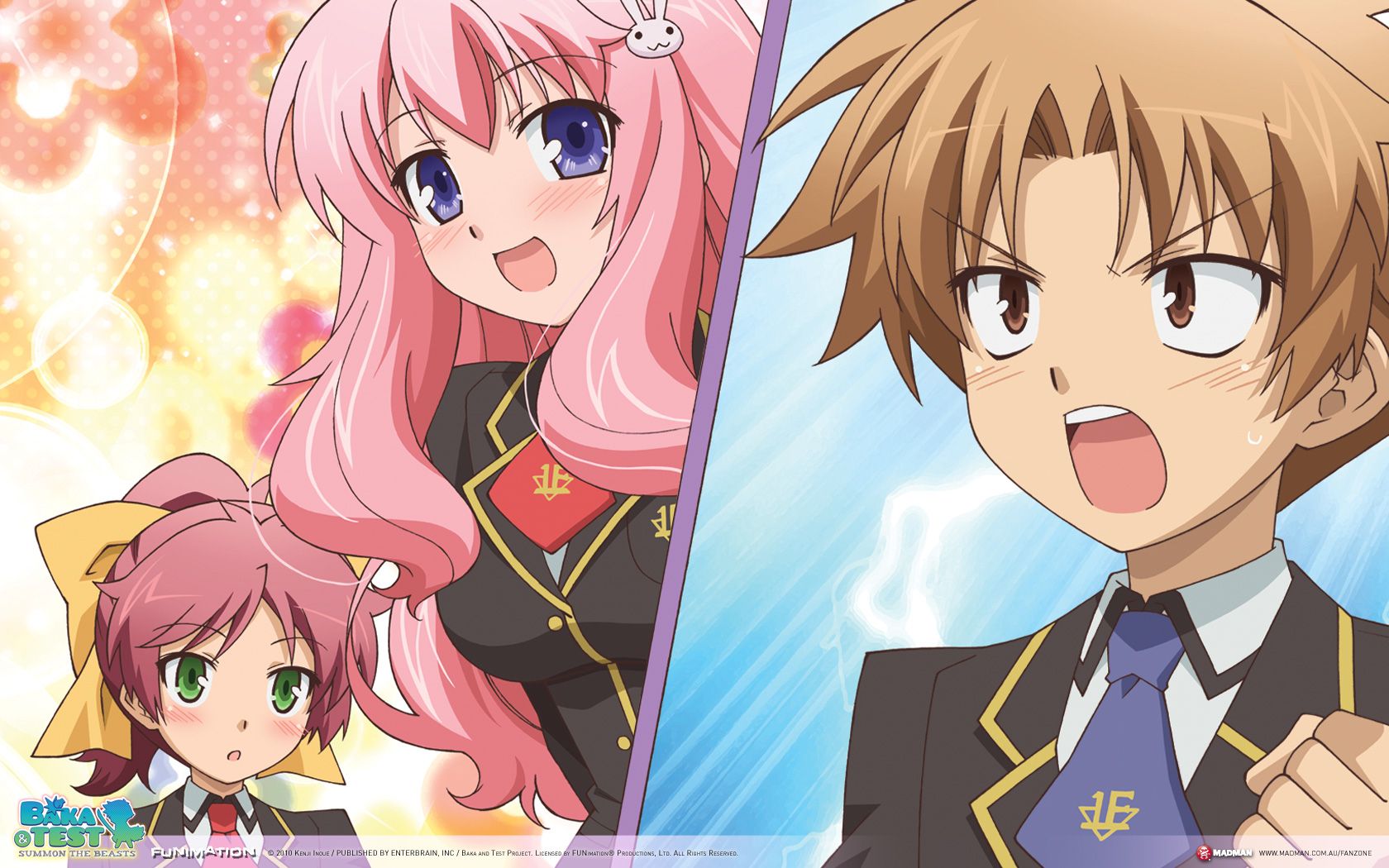 baka and test wallpaper 1280x1024