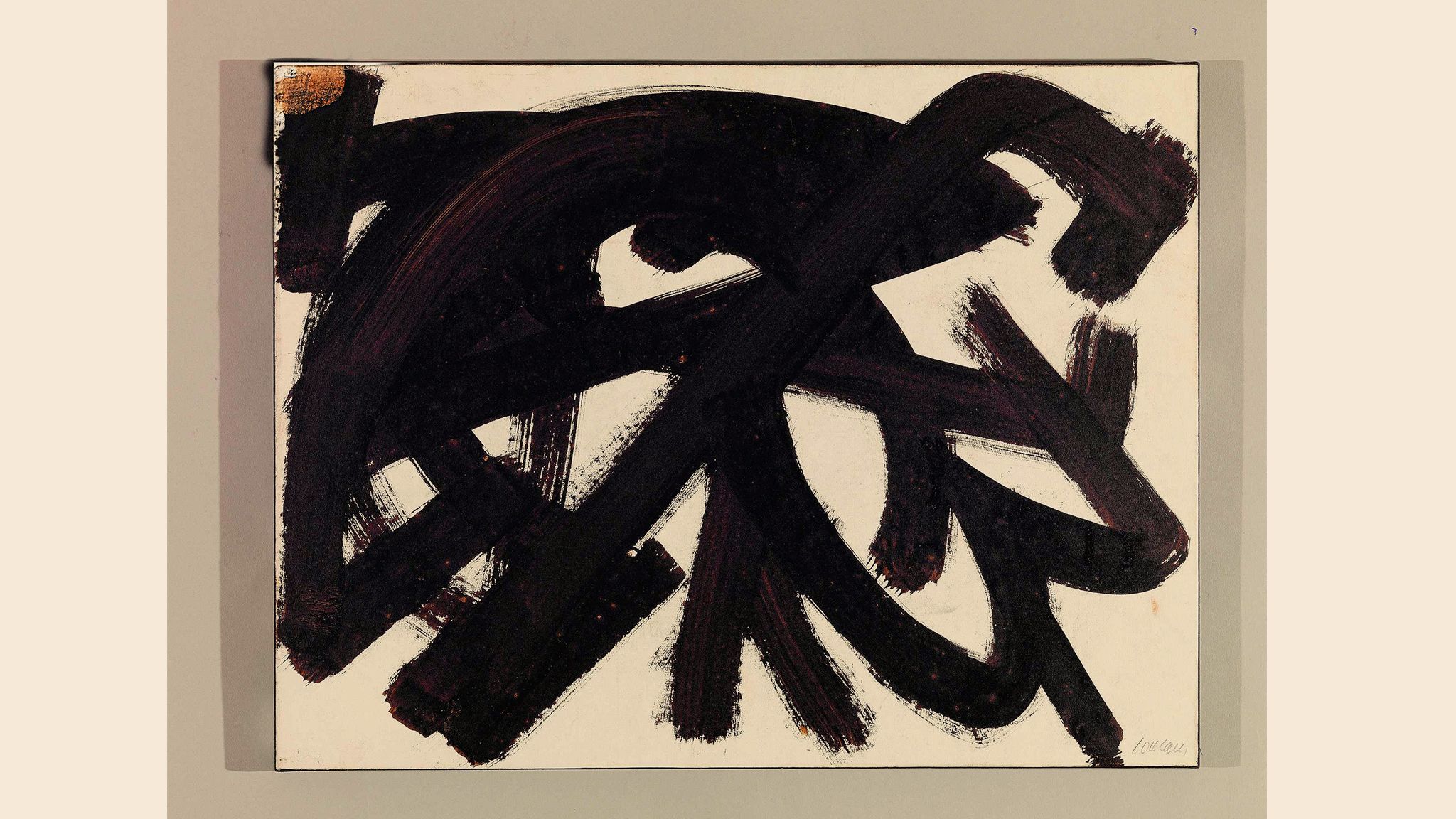 Pierre Soulages at the Louvre