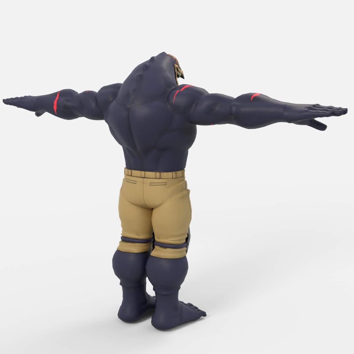 Nomu from My Hero Academia Free 3D Model