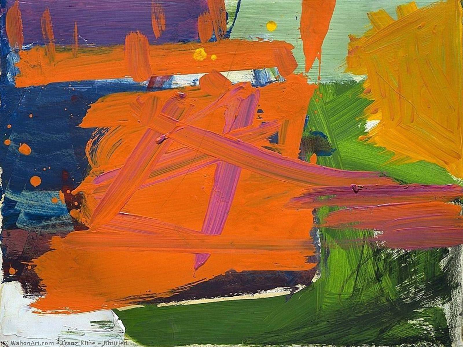 Untitled, 1948 By Franz Kline (1910 1962, United States)