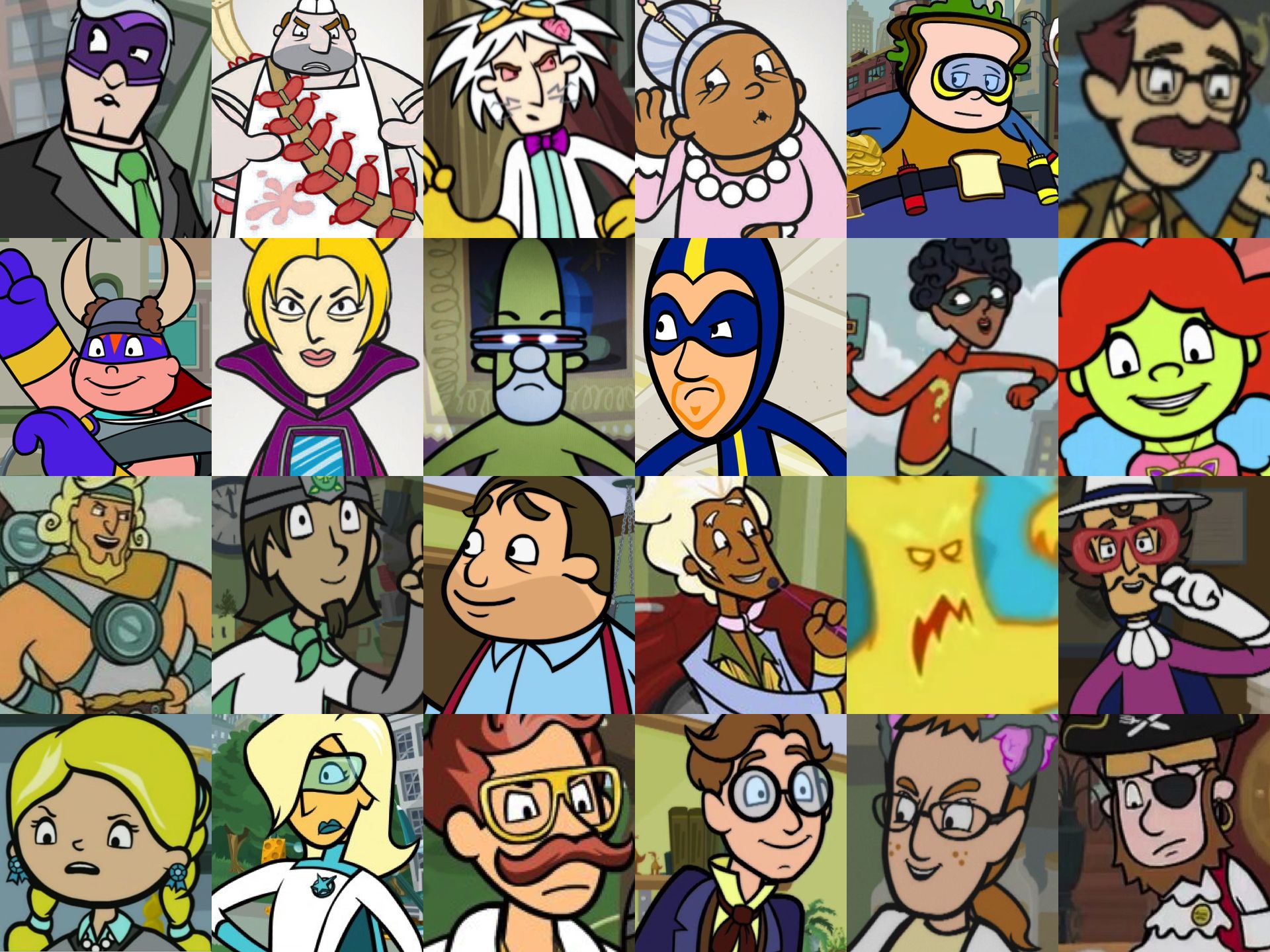 My Cartoon Characters Board