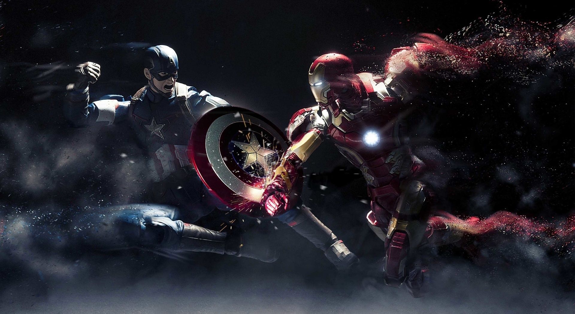 Captain America vs iron Man Wallpaper. HD Wallpaper Pal